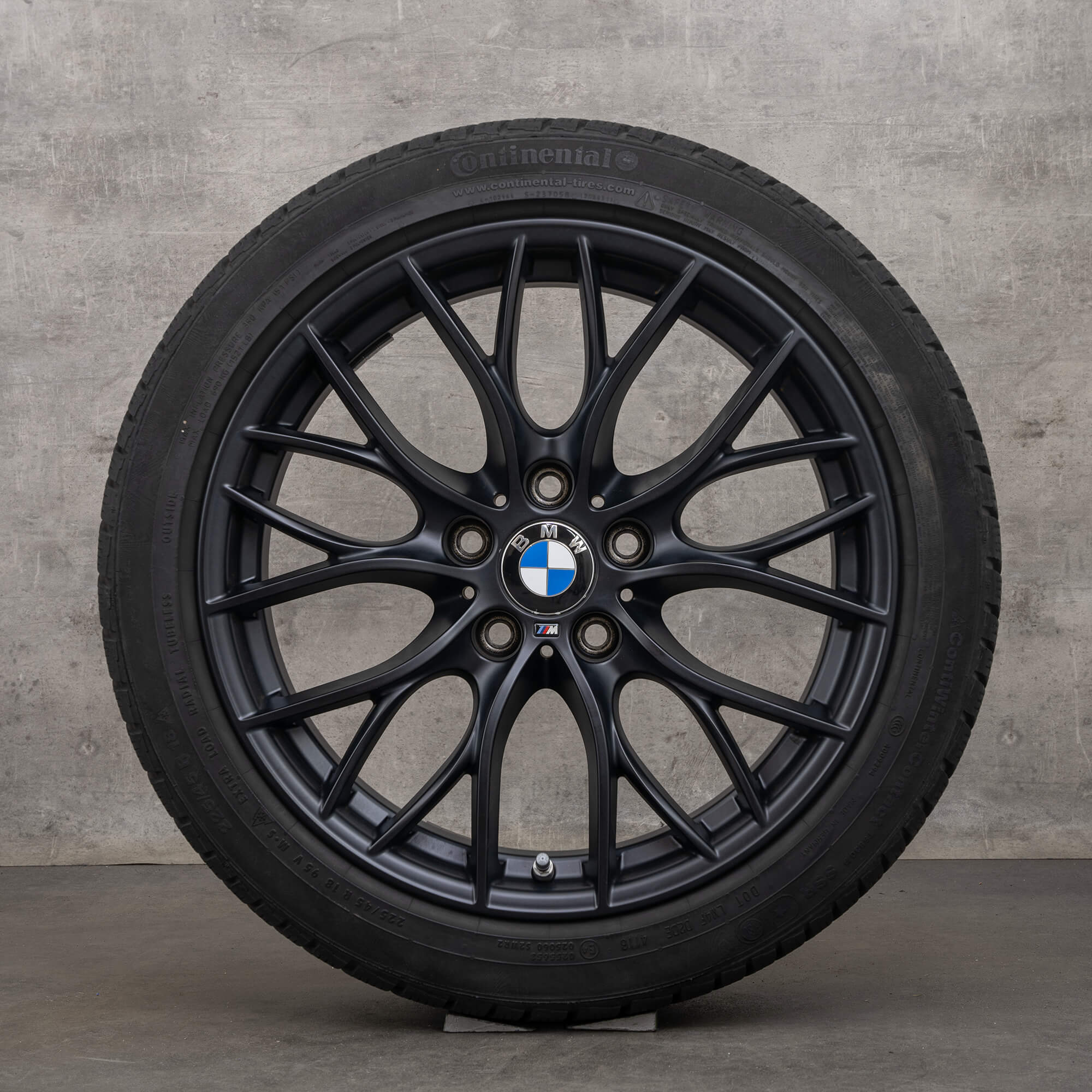 BMW Série 3 F30 F31 4 F32 F33 F36 jantes hiver 18 pouces pneus 405 M