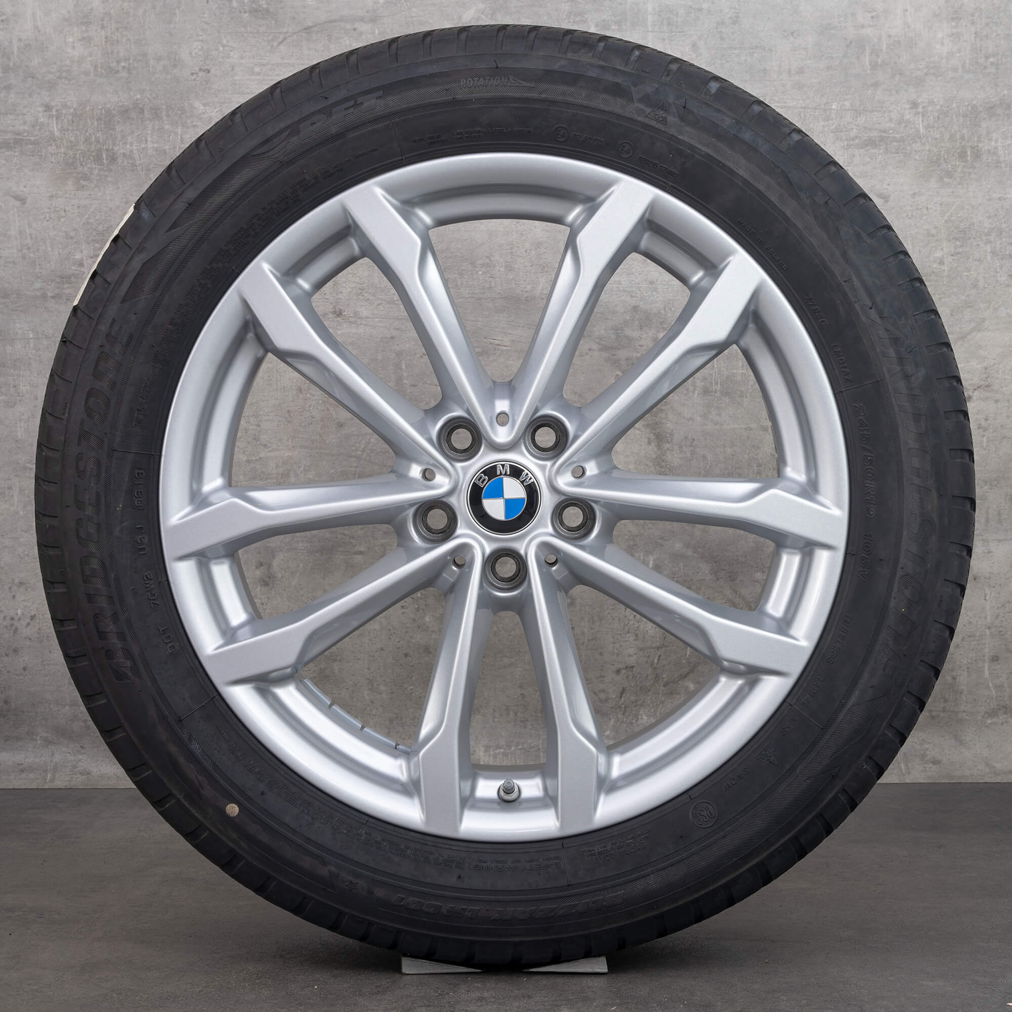 BMW 19 inch rims X3 G01 X4 G02 alloy 691 winter tires wheels