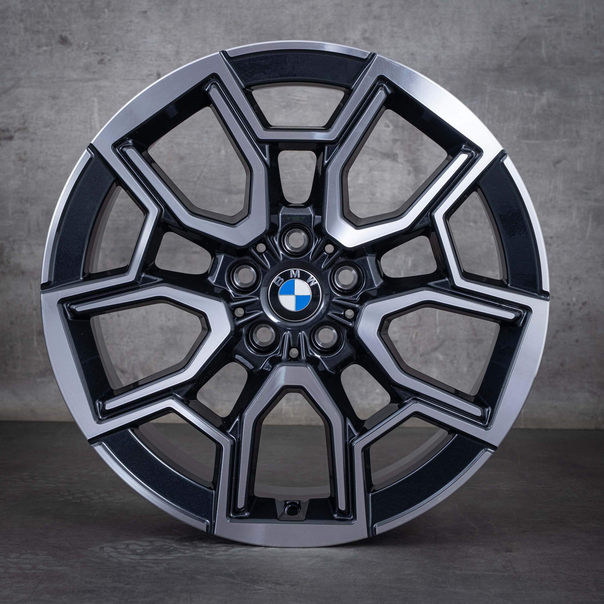 Original BMW X1 iX1 X2 iX2 Winterräder 19 Zoll U10 U11 Felgen Styling 867 M 6898041 midnight grey glanzgedreht NEU
