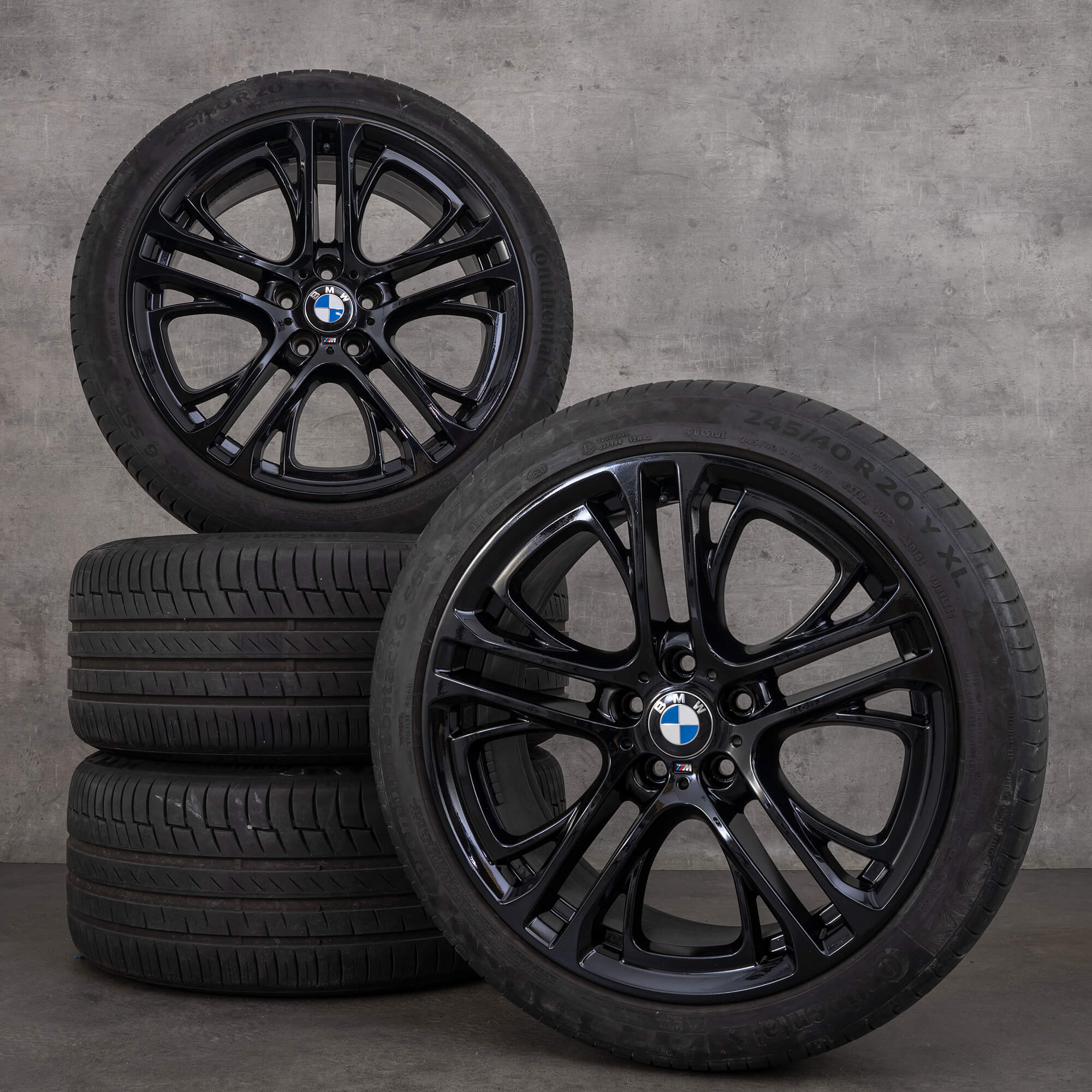 BMW X3 F25 X4 F26 sommerhjul 20 tommer fælge styling M310 6787582 6787583 6 mm
