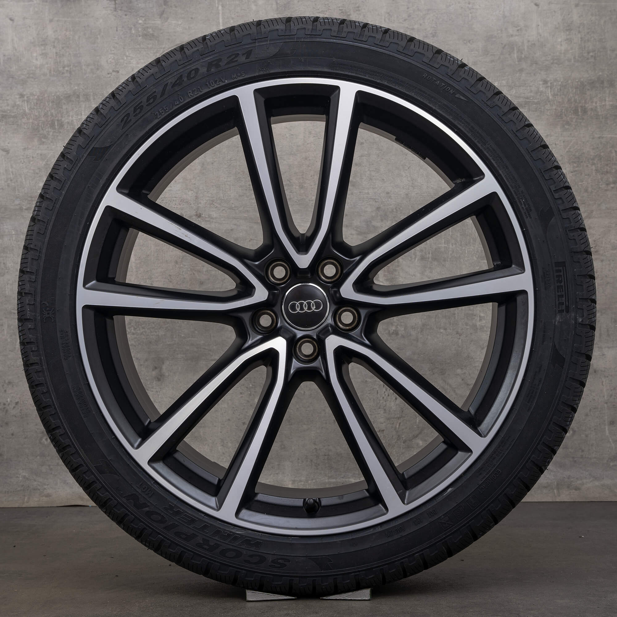Audi Q5 SQ5 FY Winterräder 21 Zoll Felgen Avius Winterreifen 80A601025BG
