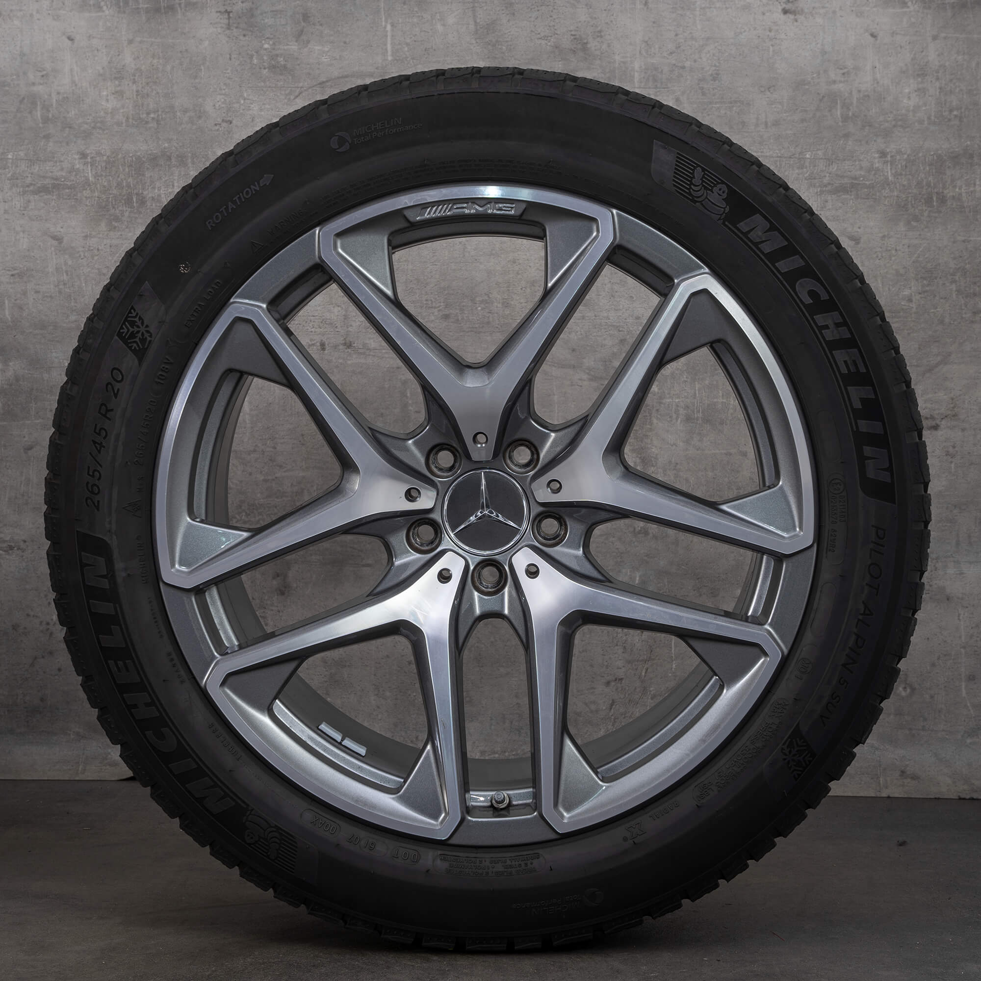 GLC 63 AMG X253 C253 winter OEM wheels Mercedes Benz tires 20 inch