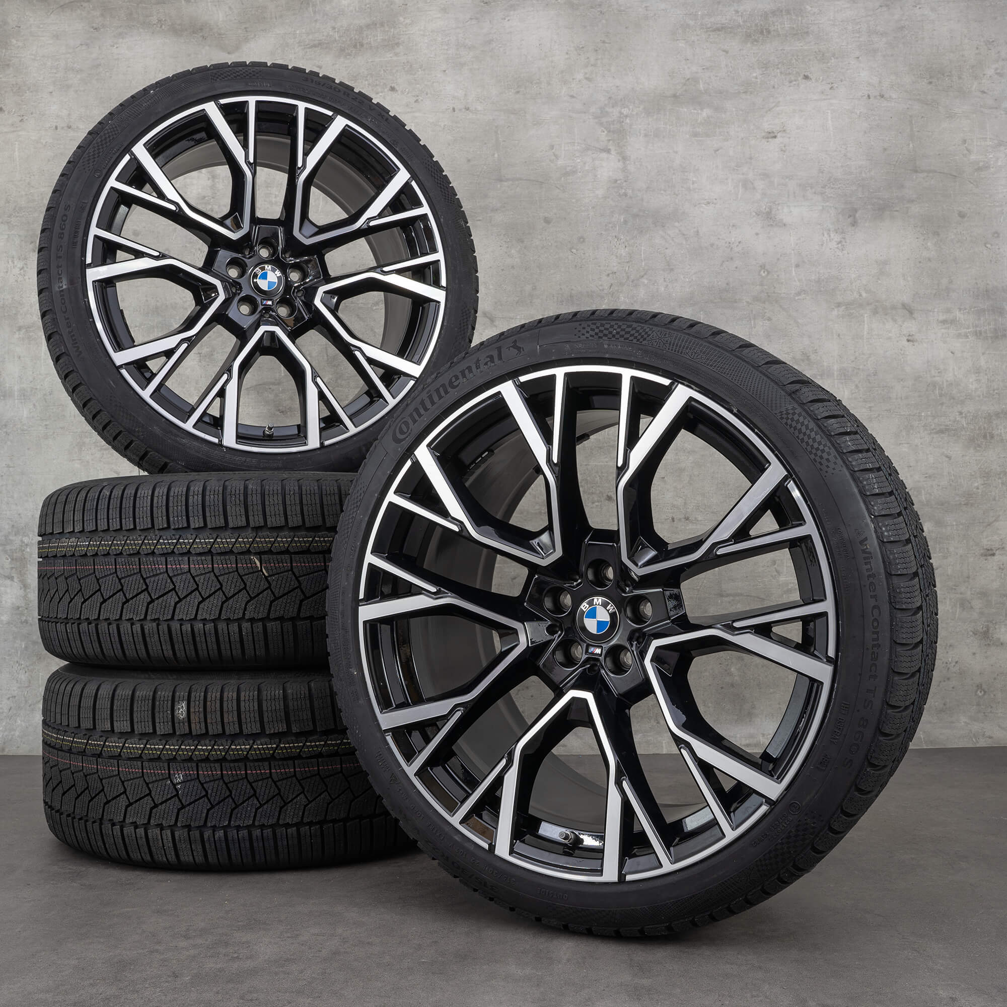 BMW 21 22 inch X5M X6M F95 F96 winter tires winter wheels 8090796