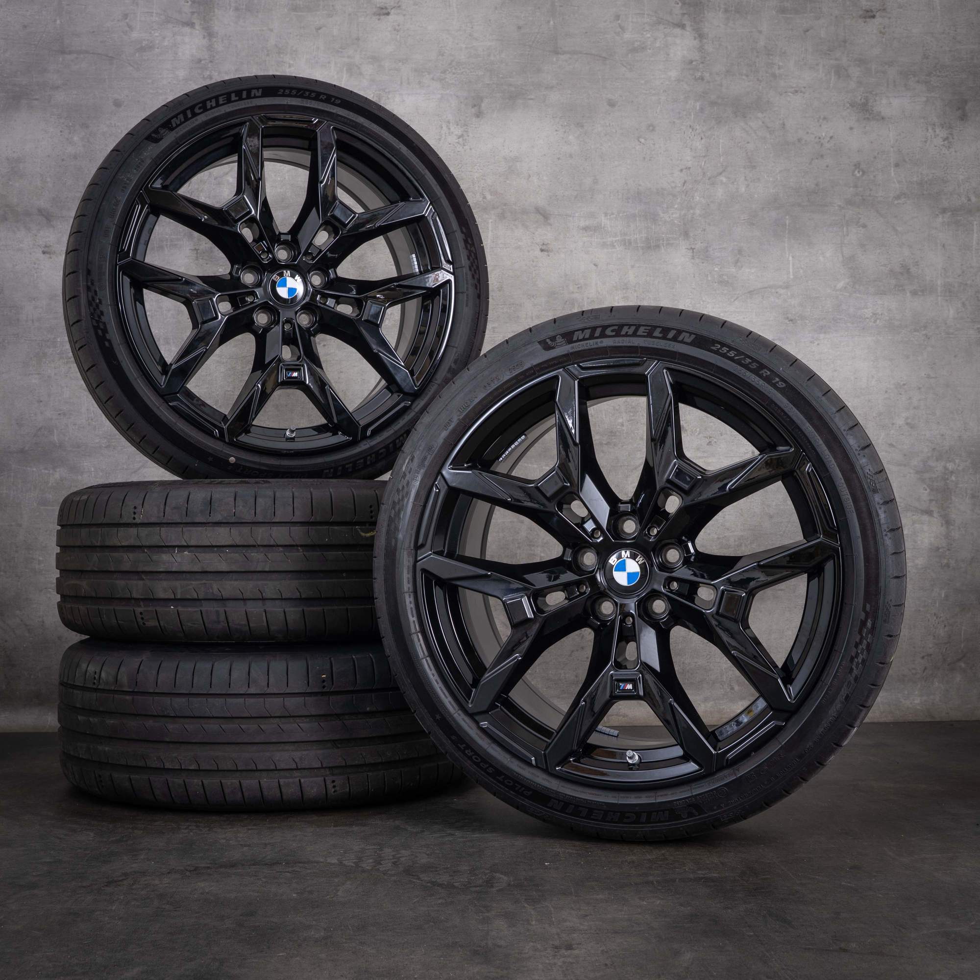 Original BMW 2er 3er 4er Felgen 19 Zoll G20 G21 G22 G23 G42 Sommerräder Styling 995 M 5A64B57 5A64B58 jet black uni