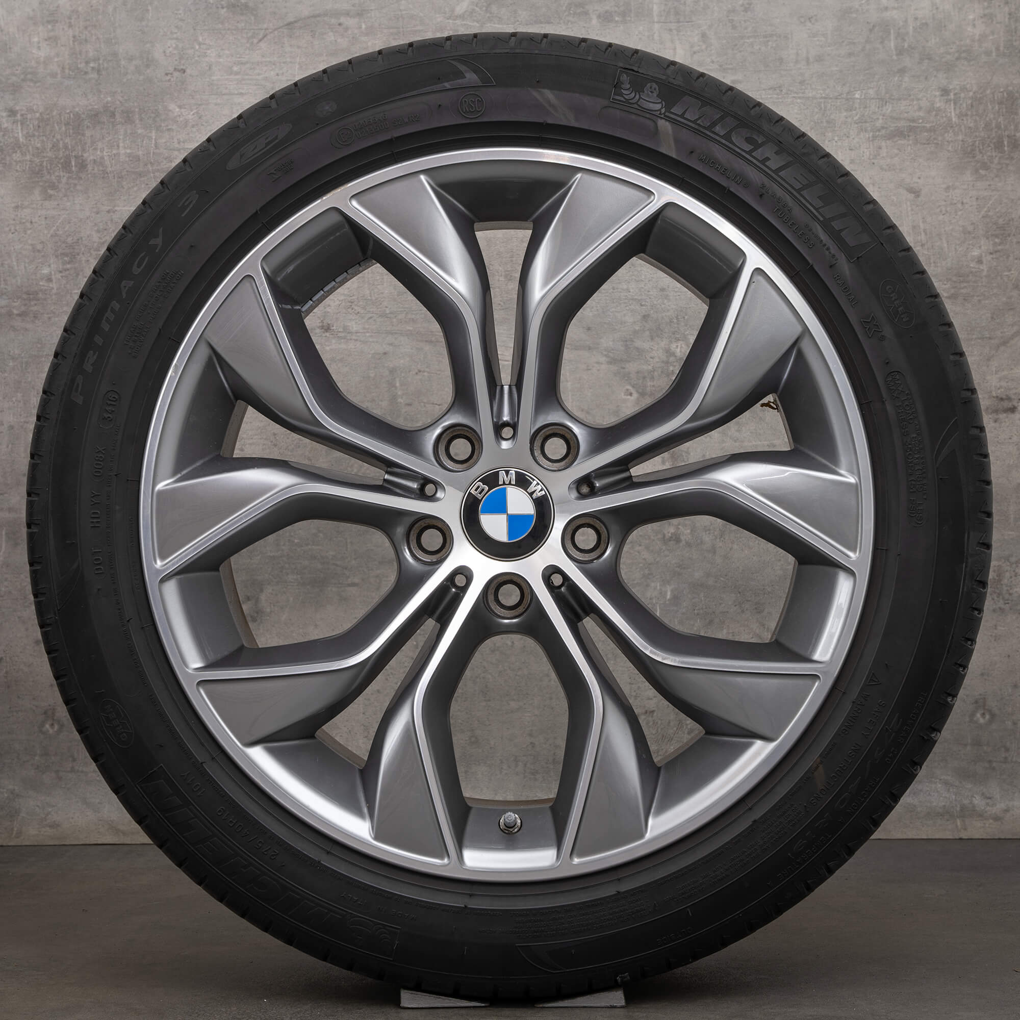  X3 f25 f26 19インチ ホイール 4本セット BMW X3 F25 X4 F26 summer wheels 19 inch rims 608 tires 6862890 6862891