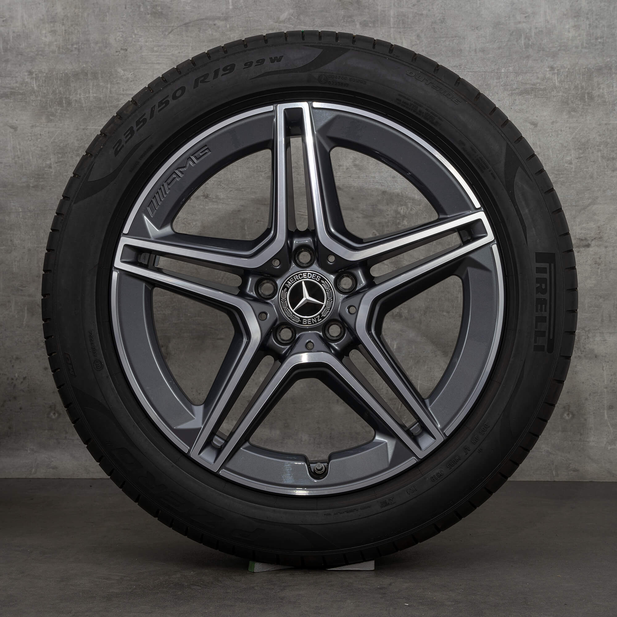 19 Inch Benz Rim Mercedes Benz 19 inch AMG rims GLA H247 GLB X247 summer wheels summer tires