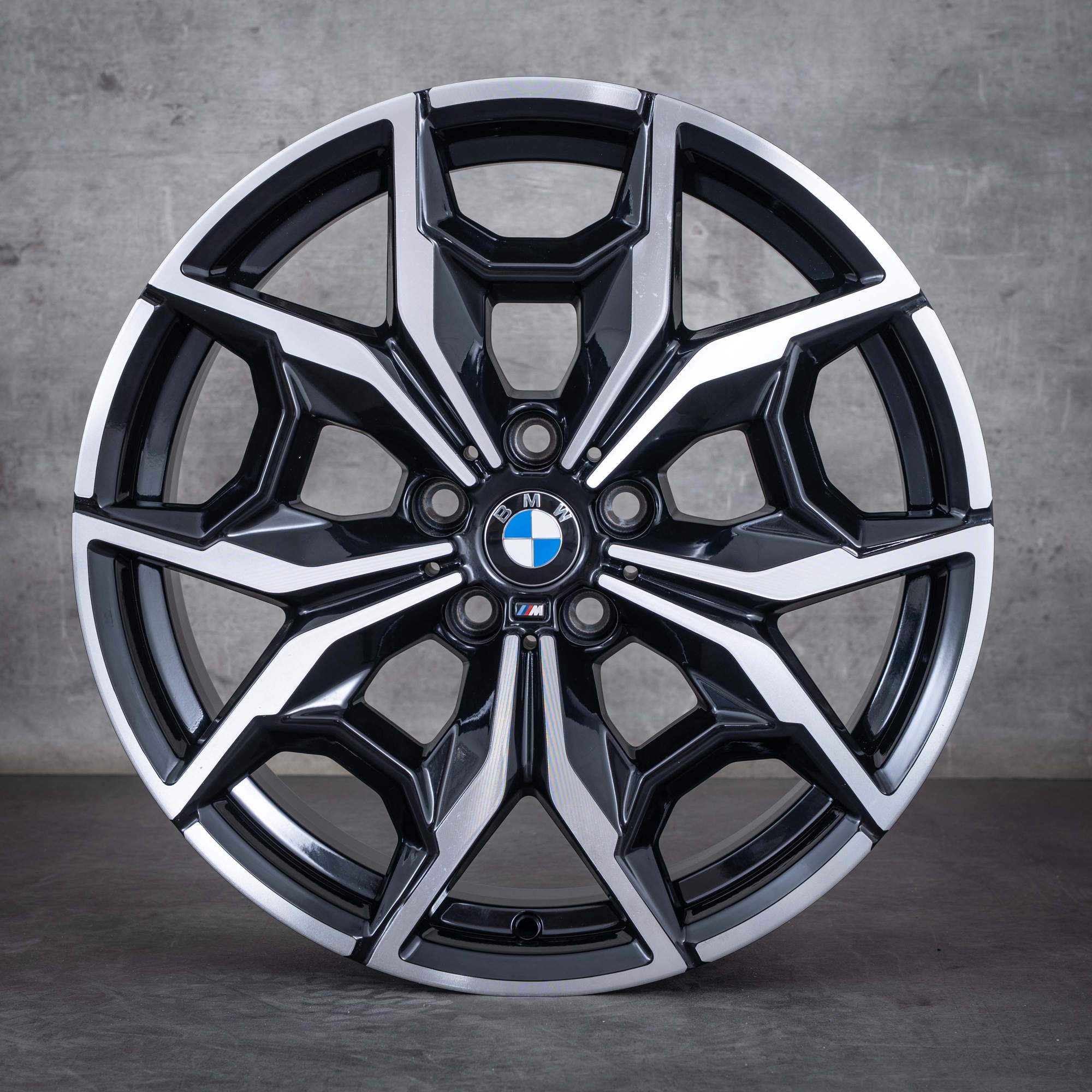 Oryginał BMW X3 X4 felgi 19 cali G01 G02 Styling 887 M 7916263 czarny błyszczący