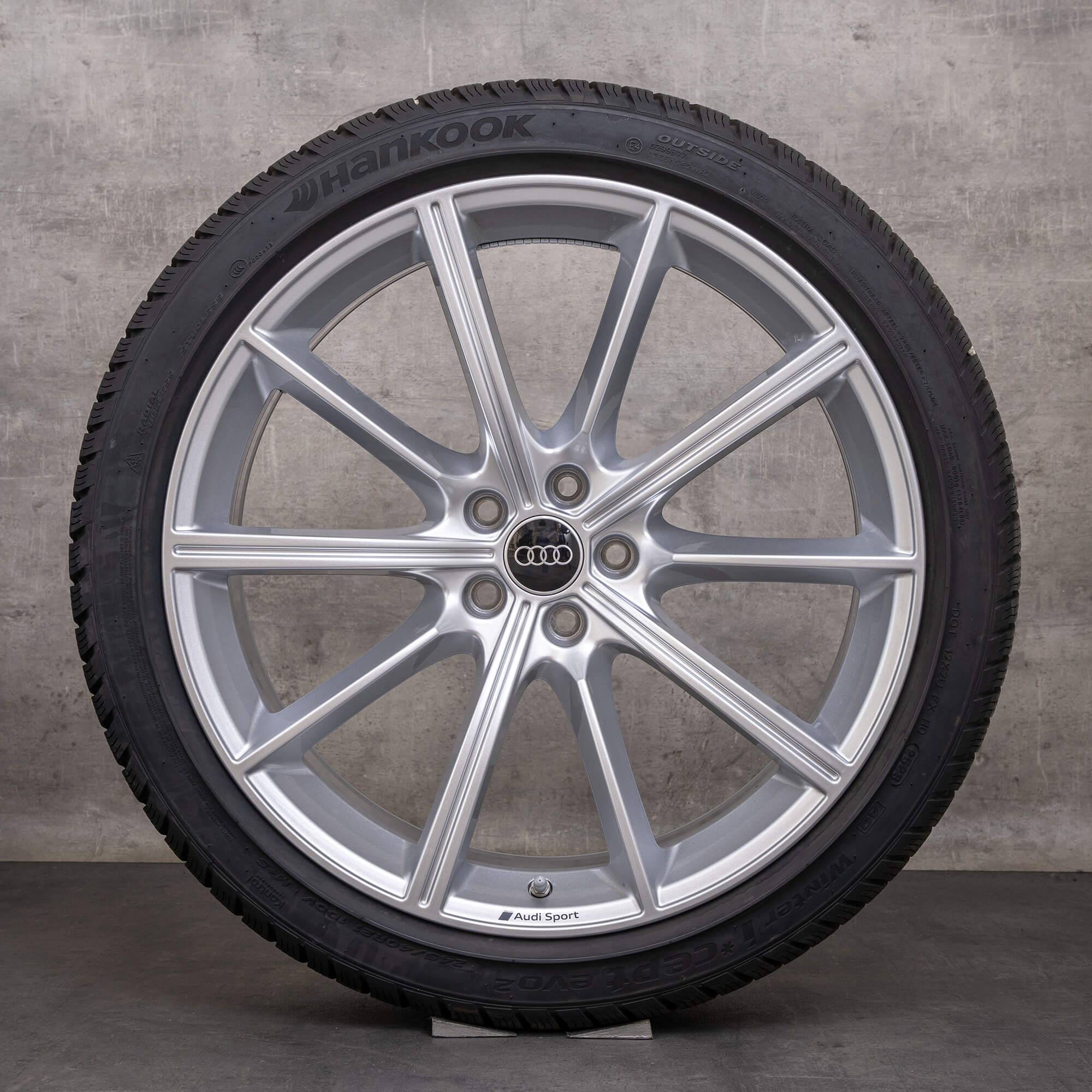 OEM Audi RS6 RS7 snow tire packages 21 inch 4K C8 rims 4K0601025AA silver