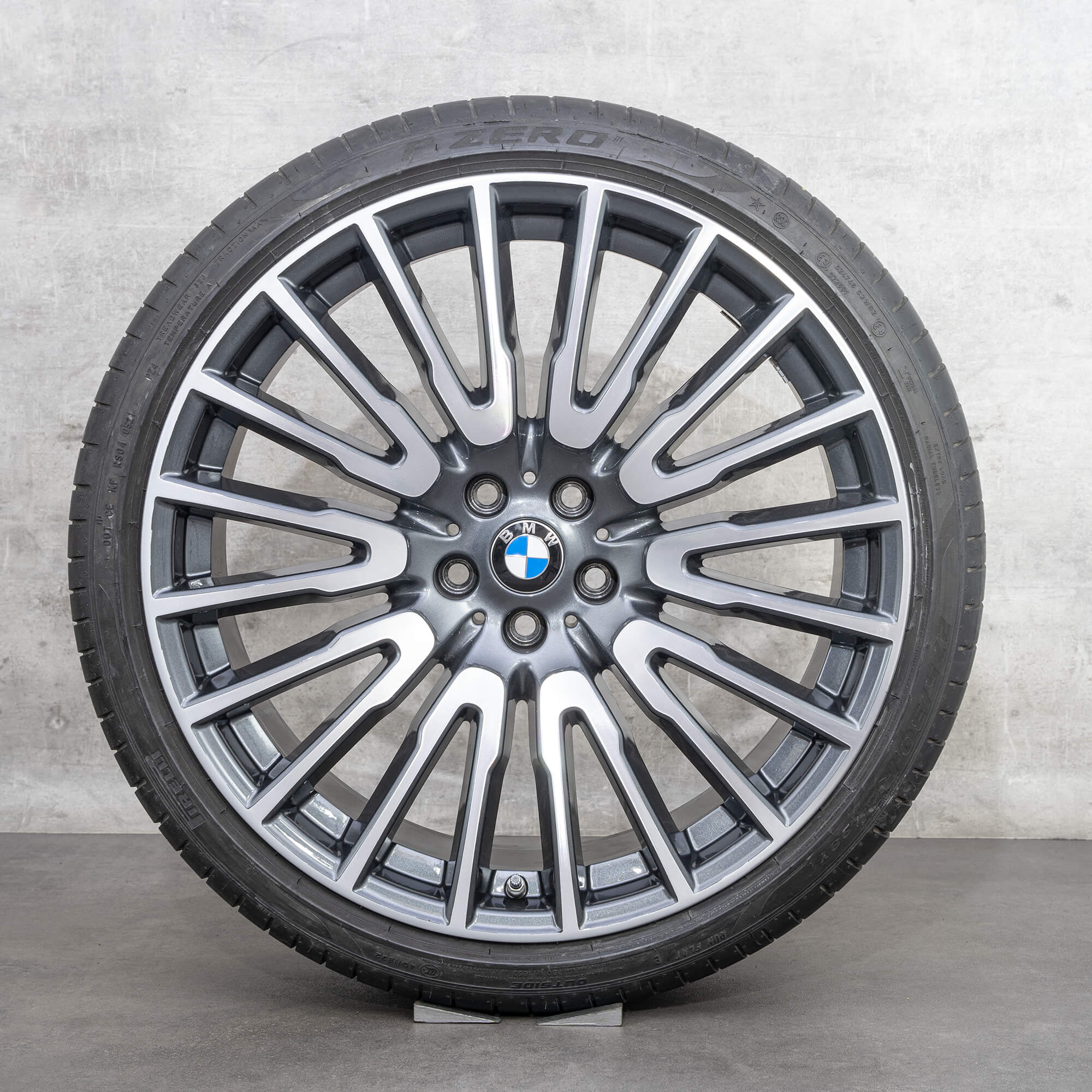 Jantes BMW 21 pouces série 6 G32 GT 7 G11 G12 roues été 6863112 6863113 629
