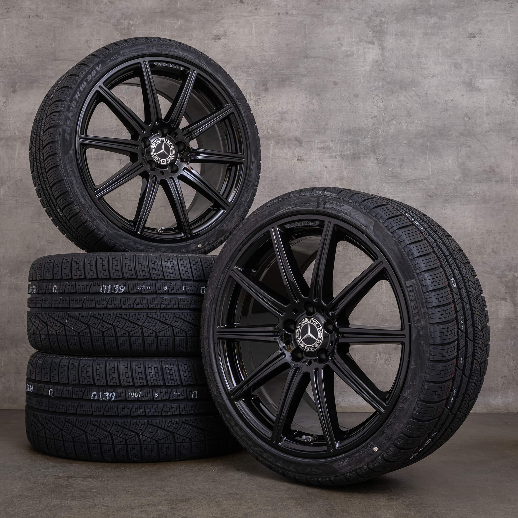 OEM AMG Mercedes Benz E-Class E63 winter wheels 19 inch W212 S212 rims ...