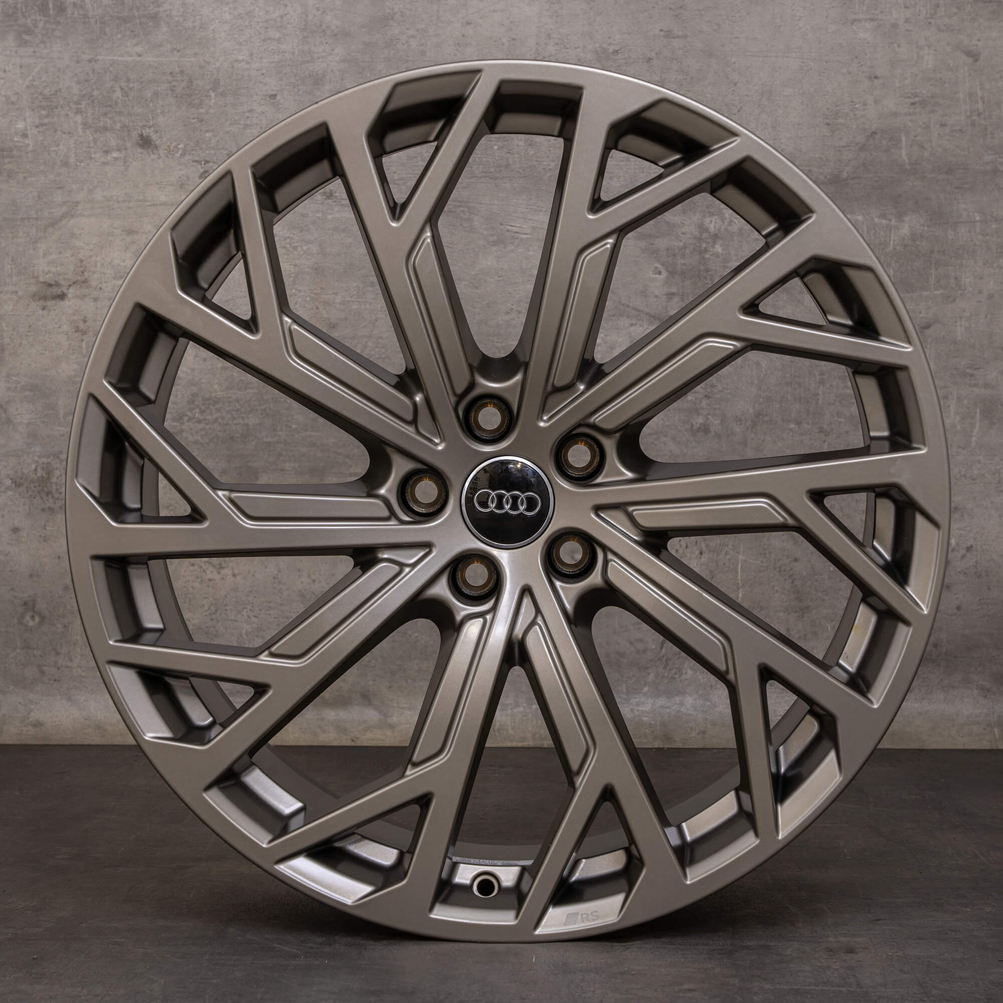 Jante originale Audi A8 S8 21 inch 4N D5 4N0601025BN neodymium gold matt NOU