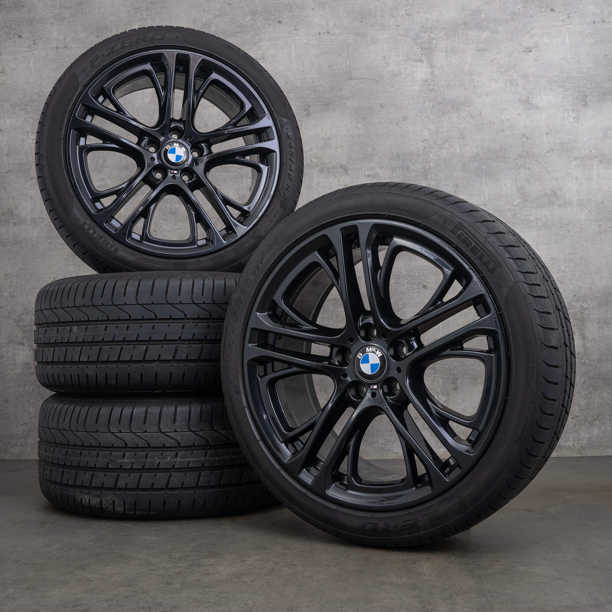 BMW X3 F25 X4 F26 zomerwielen 20 inch velgen 310 M zomerbanden 6787582 6787583