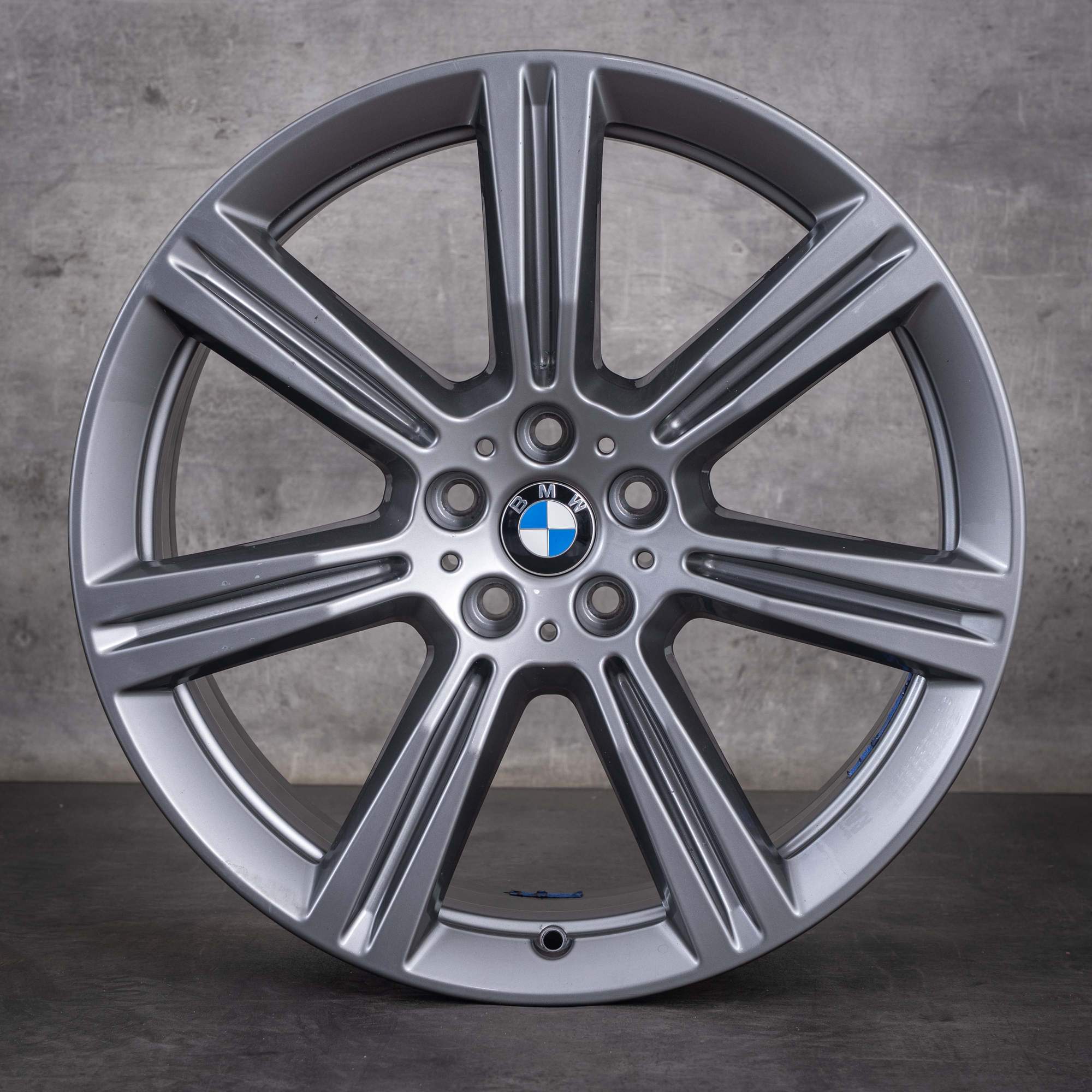 OEM BMW X5 X6 20inch rims G05 G06 Styling 736 6883753 Ferric Gray Gloss