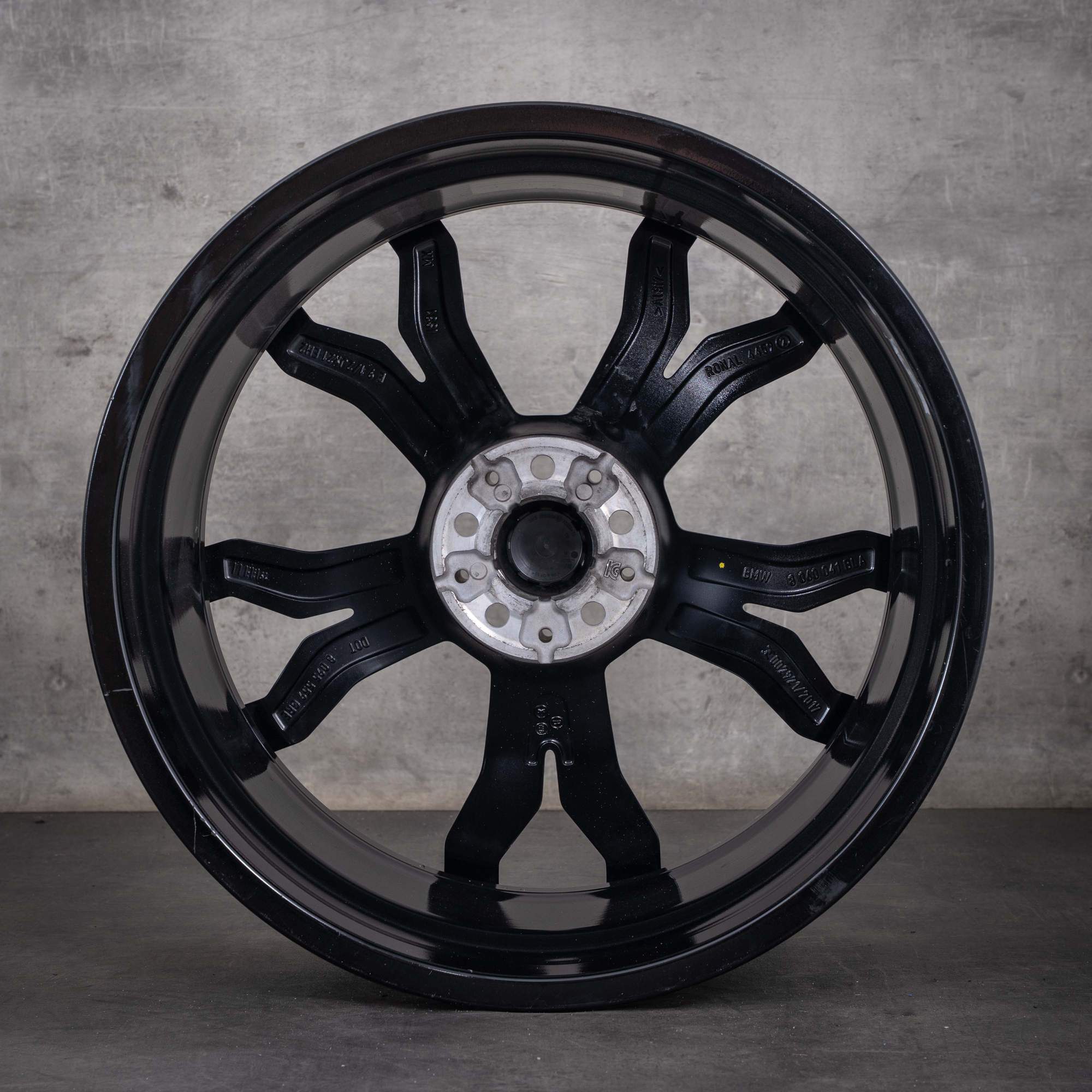Jantă originală BMW X3M X4M de 21 de inci F97 F98 Styling 765 M 8060041 negru diamantate