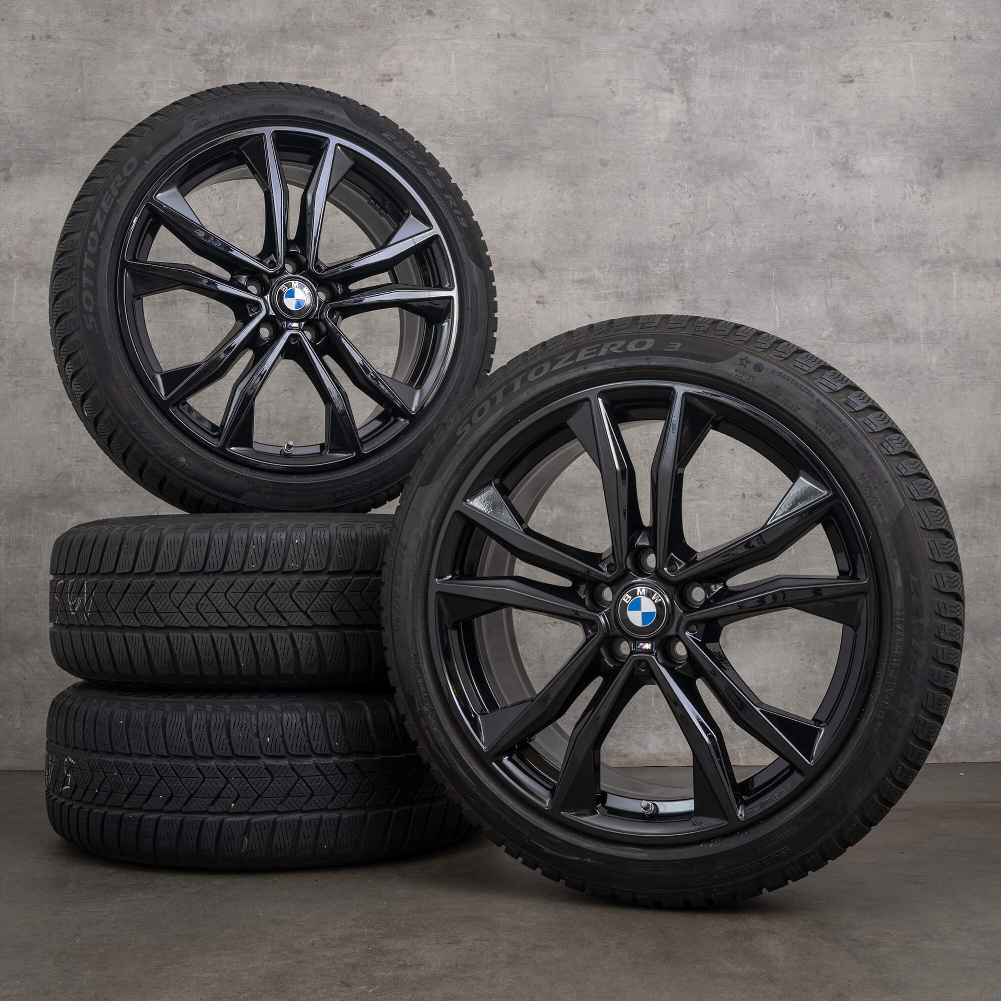 BMW X1 F48 X2 F39 vinterhjul 19-tommers felger vinterdekk 8008616