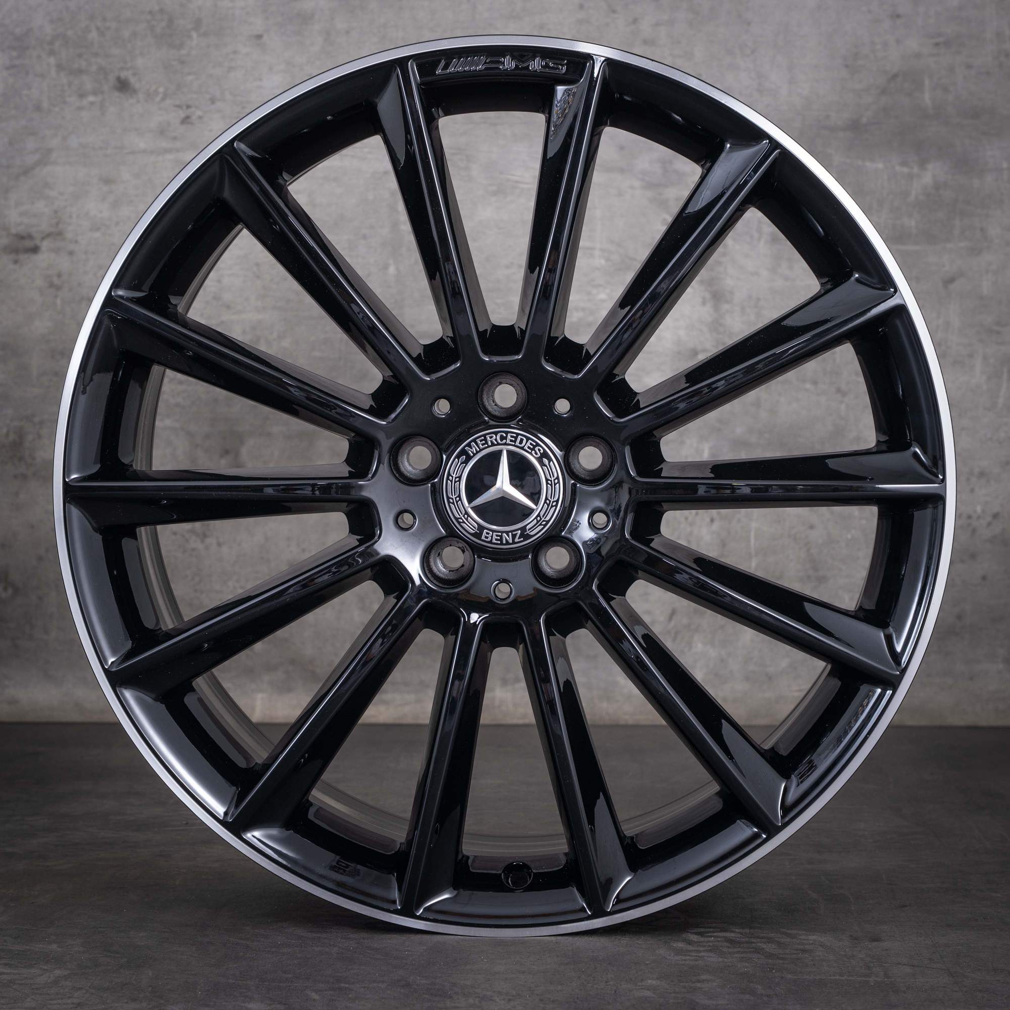 Original Mercedes Benz E-Klasse AMG Felgen 20 Zoll W213 S213 C238 A238 A2134012200 A2134012300 schwarz glanzgedreht NEU
