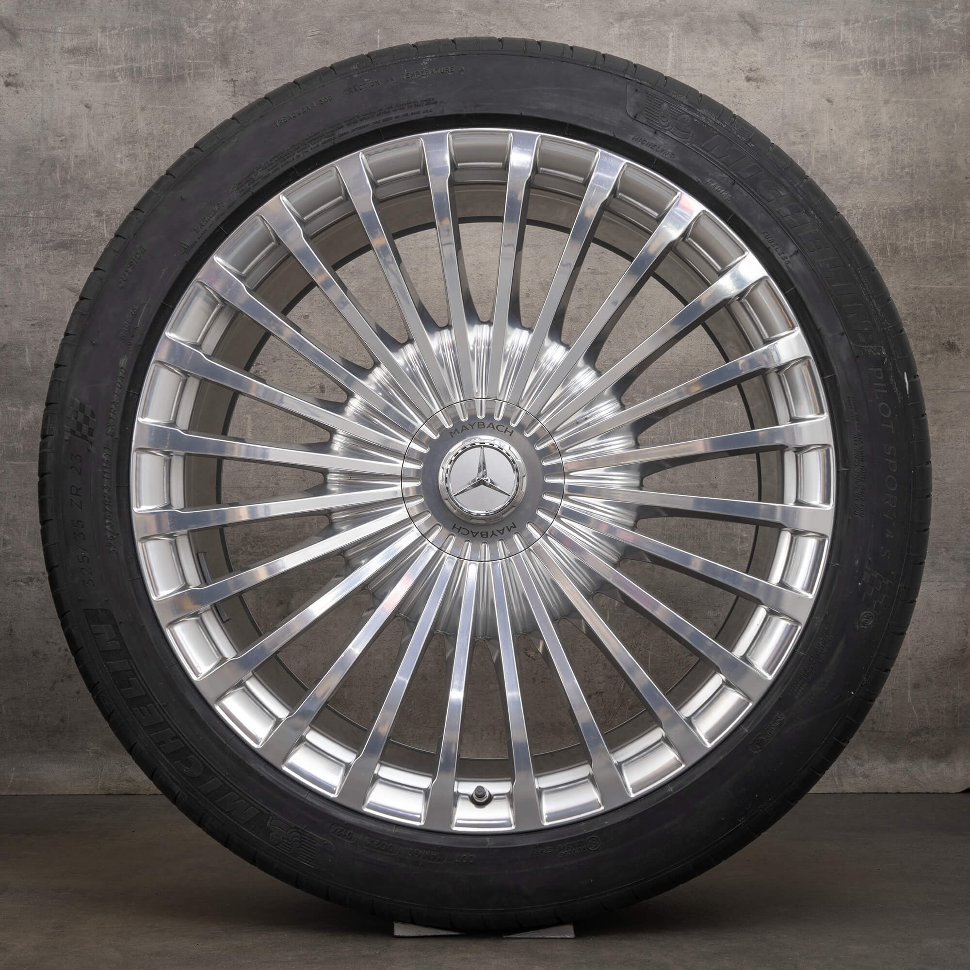 Orijinal MAYBACH GLS 600 X167 23 inç yaz lastikleri jantlar A1674011700