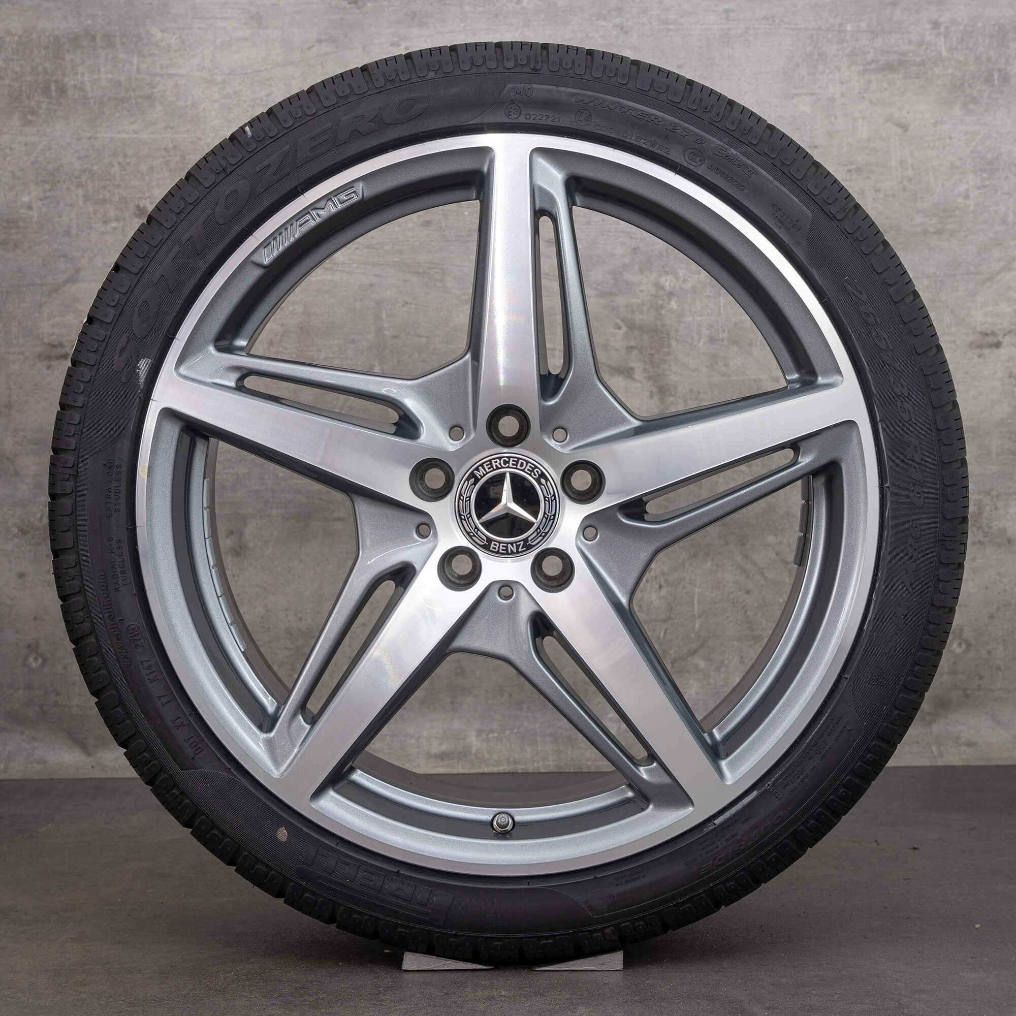 AMG 19 20 inch rims Mercedes Benz GT & S C190 R190 winter tires wheels