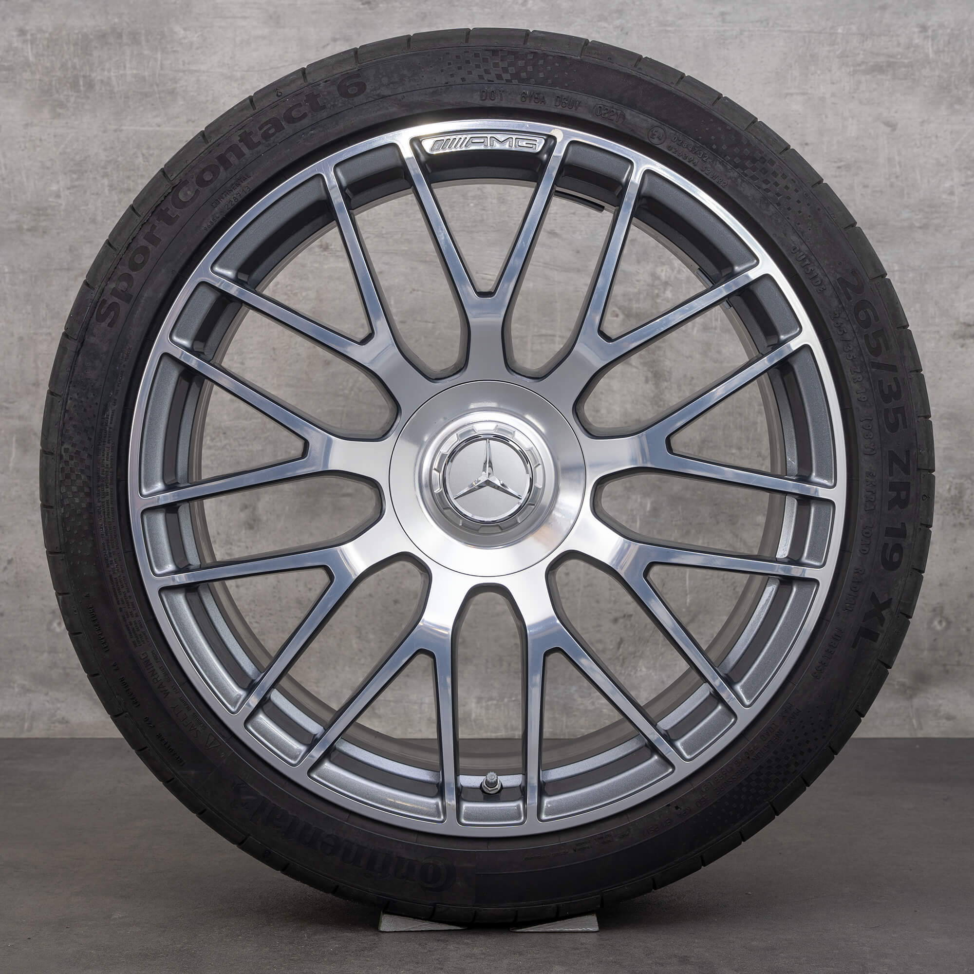 AMG Mercedes Benz 19 inch rims C63 C63S W205 S205 summer tires wheels