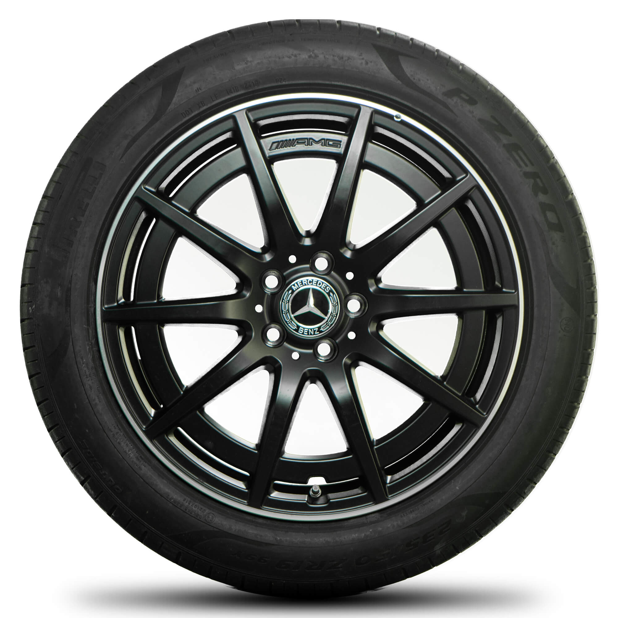 Mercedes 19 inch velgen GLA GLB 35 45 AMG H247 X247 zomerbanden zomervelgen