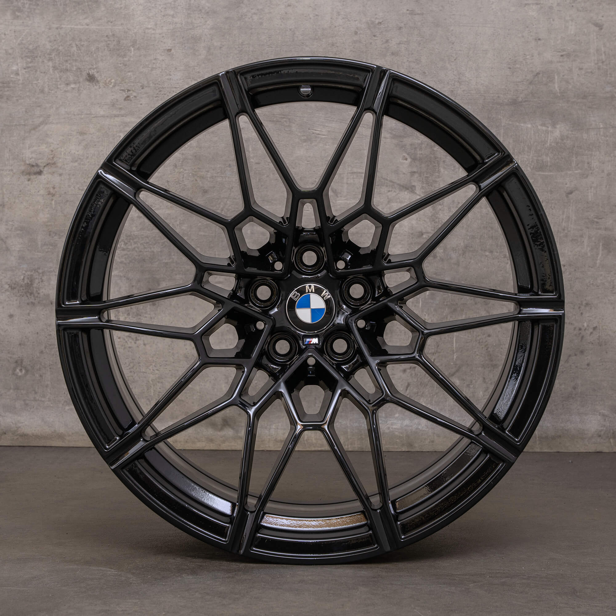 Originální alu kola BMW M2 M3 M4 19 20 palců G87 G80 G81 G82 G83 Styling 826 M 8093838 8093839 černá lesklá