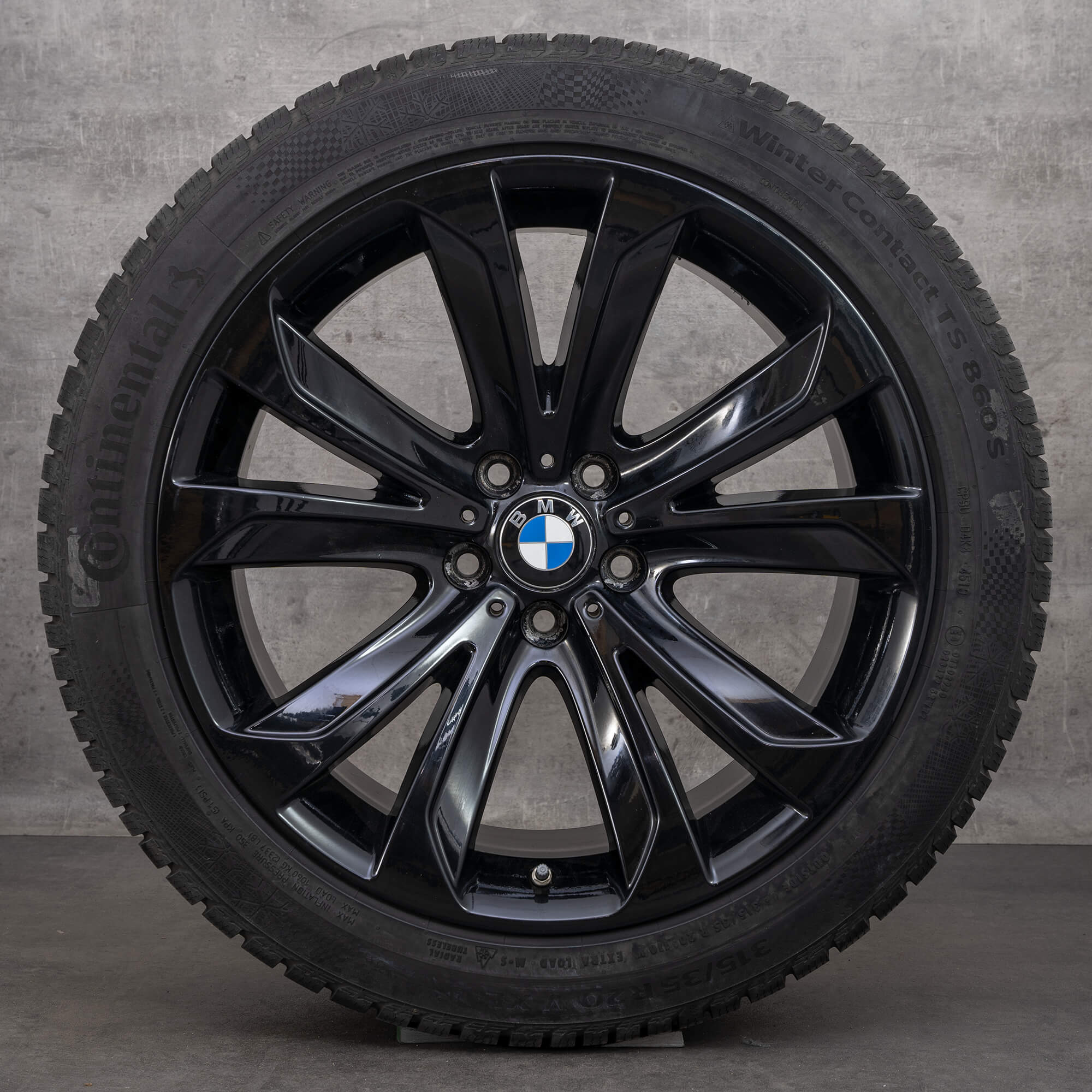 BMW 20-tommers felger X5 E70 F15 X6 F16 vinterdekk komplette vinterhjul 491