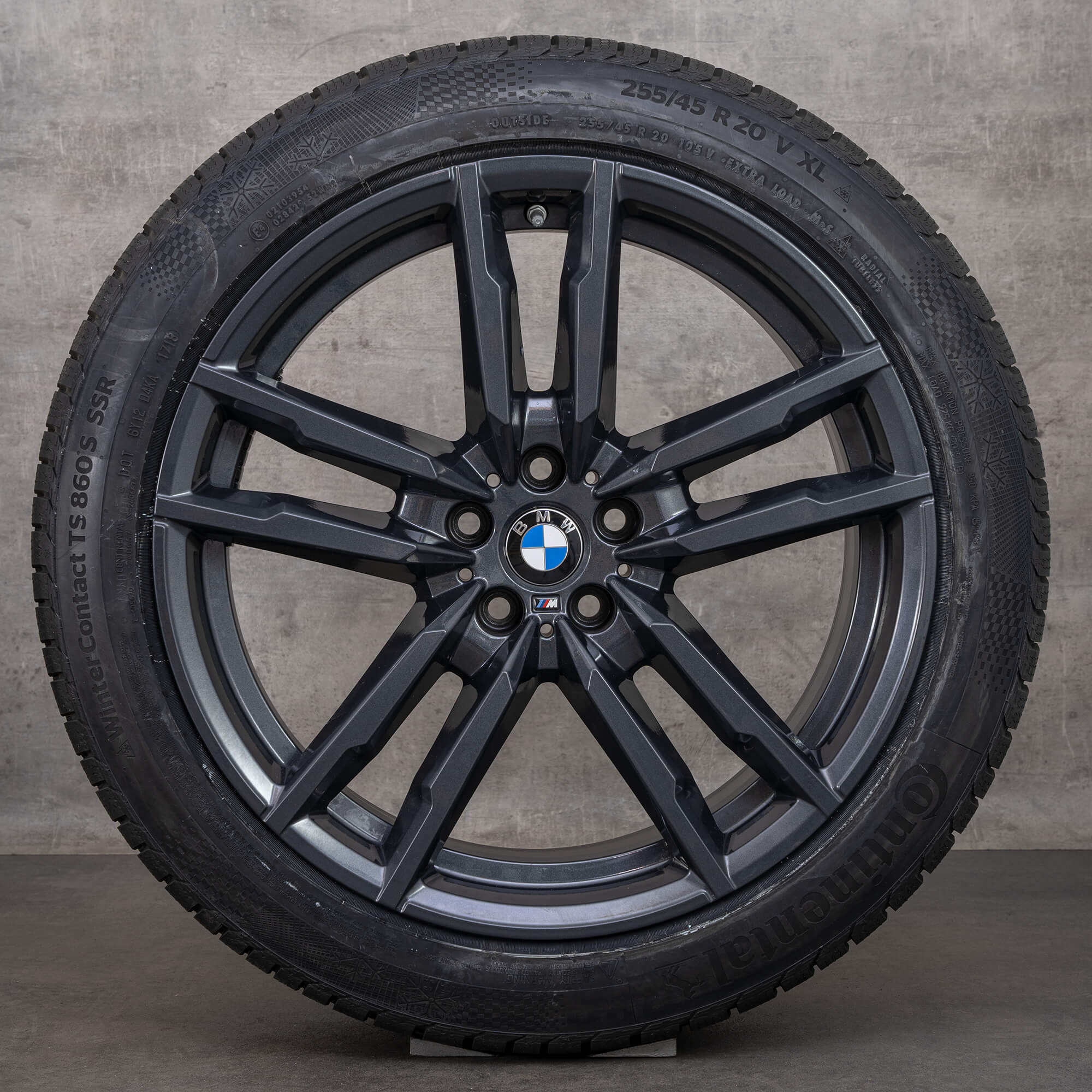 BMW 20 calowe felgi X3M F97 X4M F98 kompletne koła zimowe Stylizacja M764