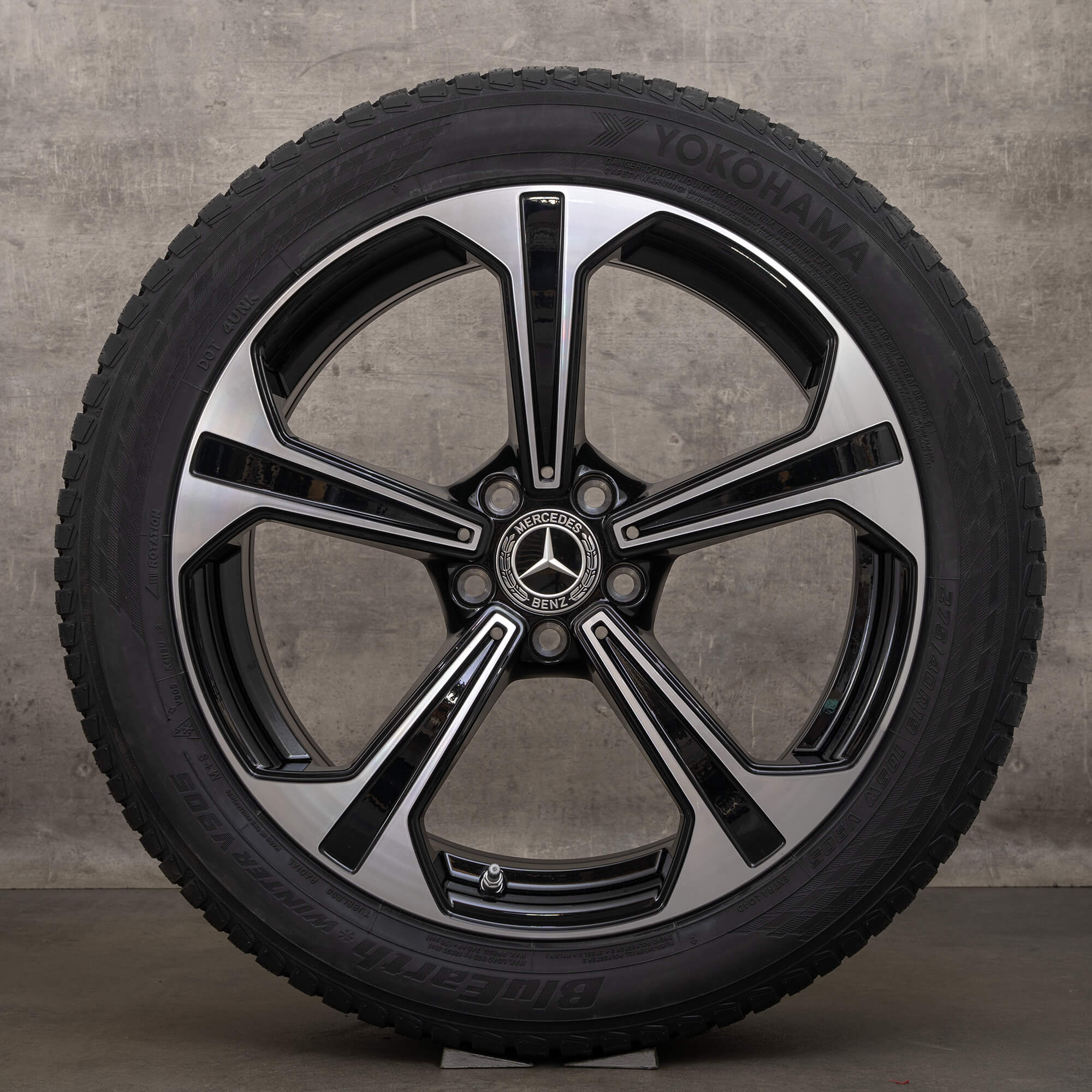 OEM Mercedes E Class W214 S214 19 inch winter tires rims