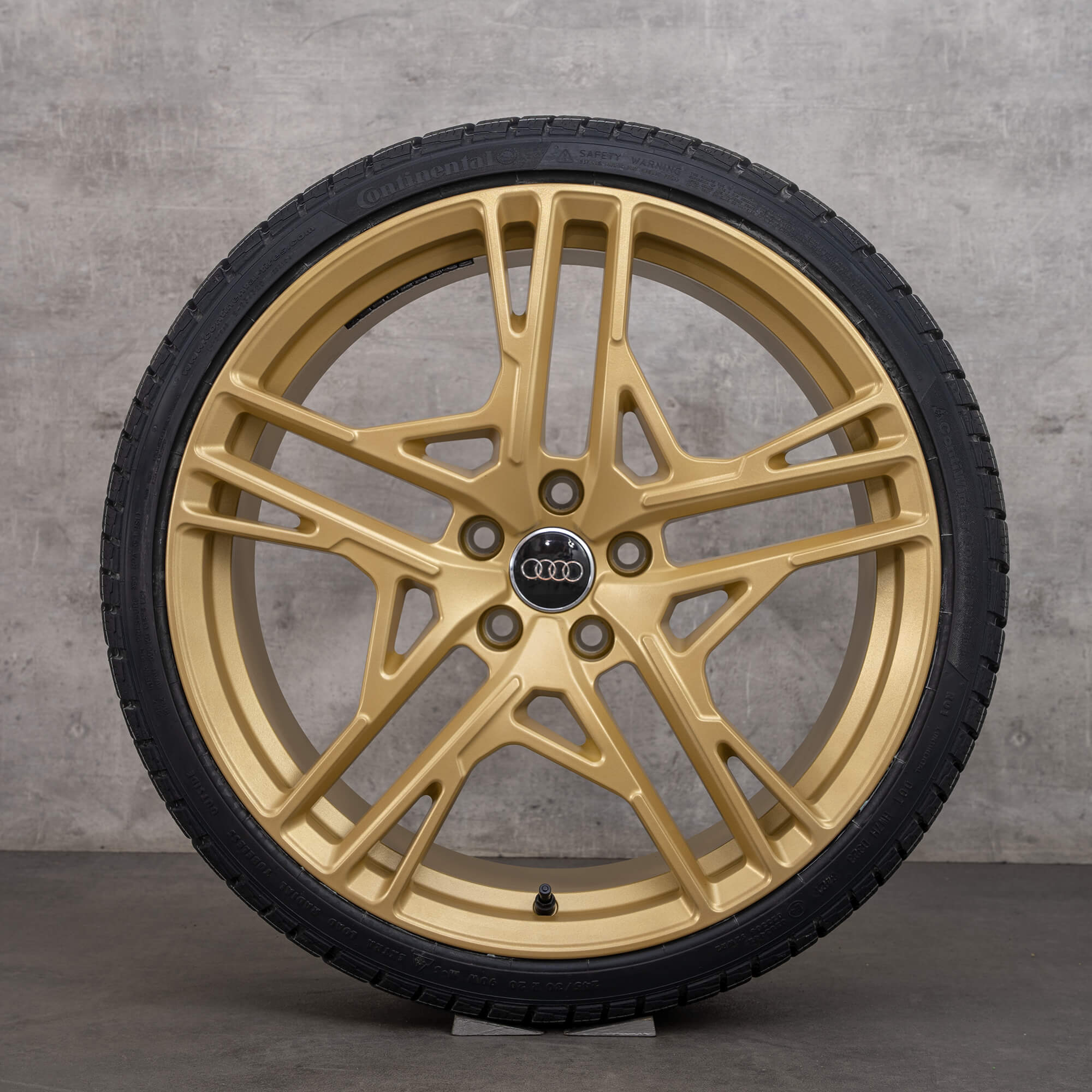 Oryginalne felgi Audi R8 20 cali 4S letnie koła 4S0601025AF 4S0601025AJ aurum satynowe wykończenie NOWOŚĆ