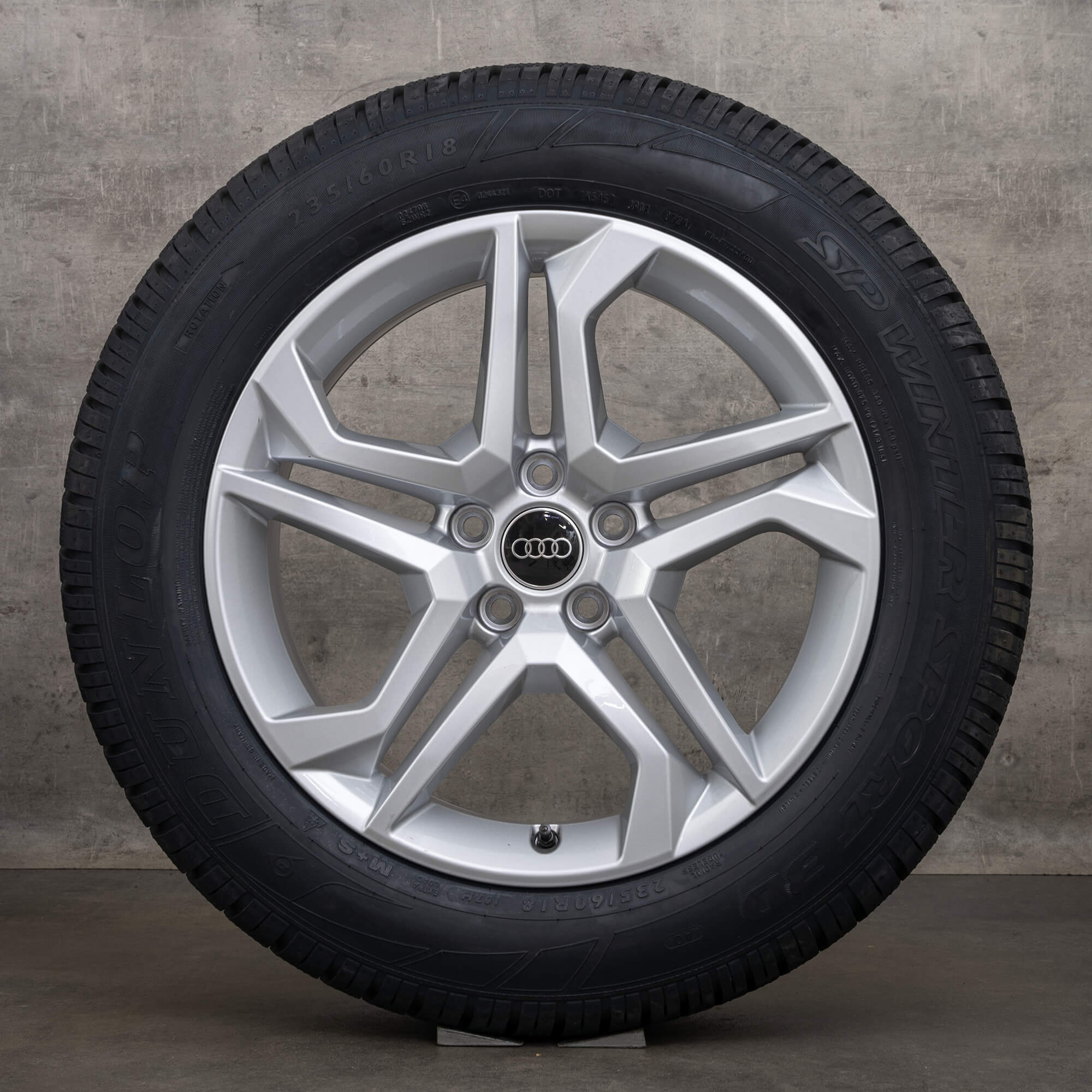 OEM Audi Q5 & Sportback winter wheels 18 inch FY rims 80A601025BD silver