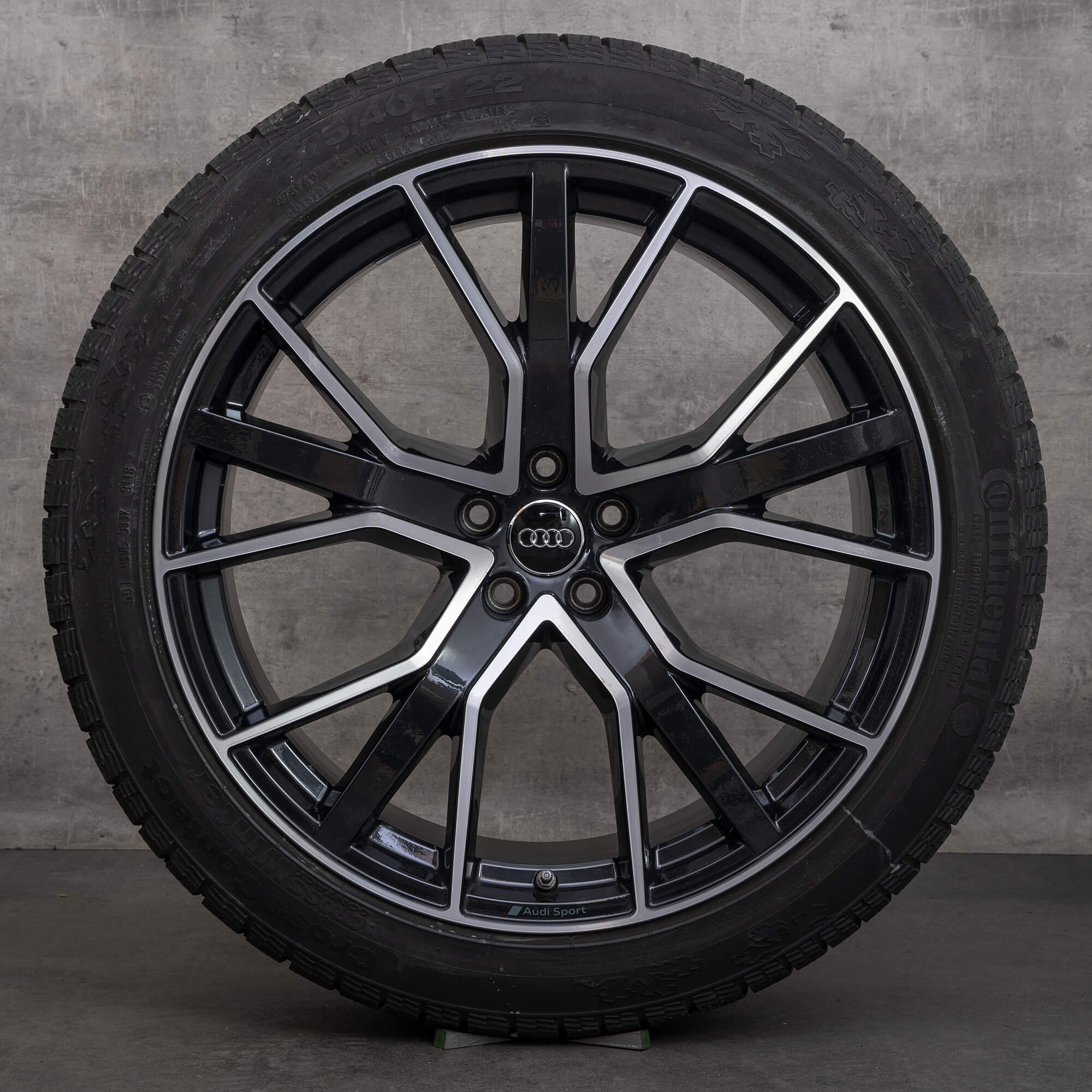 Audi Q8 SQ8 4M8 ruote invernali cerchi da 22 pollici pneumatici 7 mm 4M8601025Q