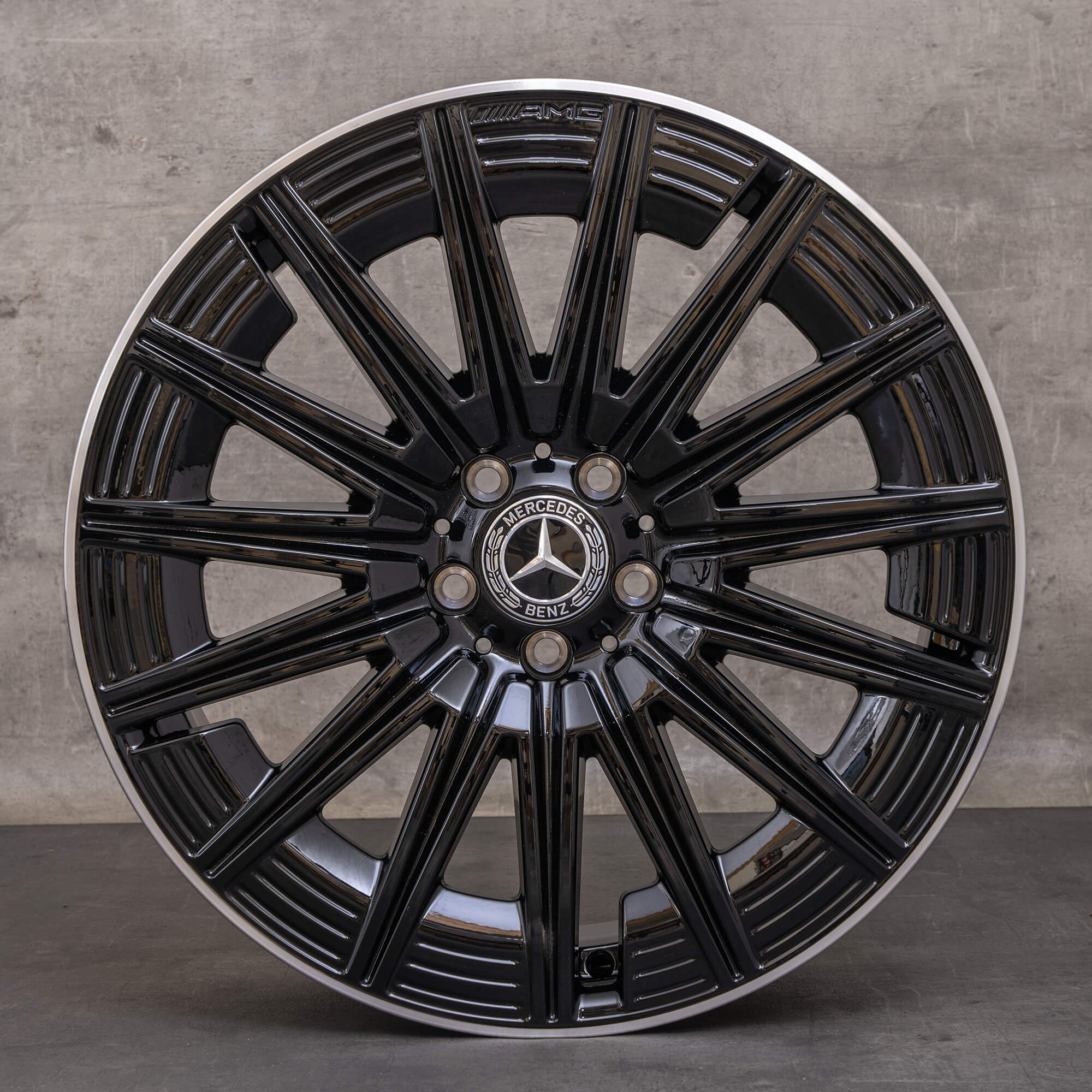Originální alu kola Mercedes Benz GLA GLB AMG 20 palců H247 X247 A2474015200 černá vysoce lesklá NOVÁ
