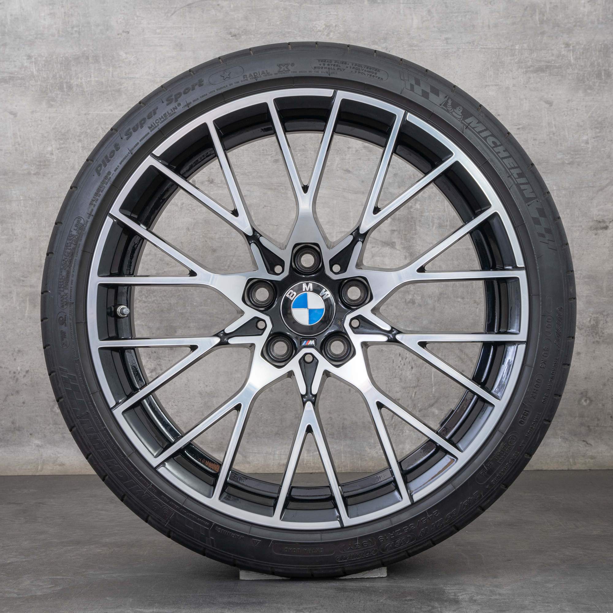 OEM BMW M2 rims 19 inch F87 summer wheels Styling 788 M 8073847 8073848 ...