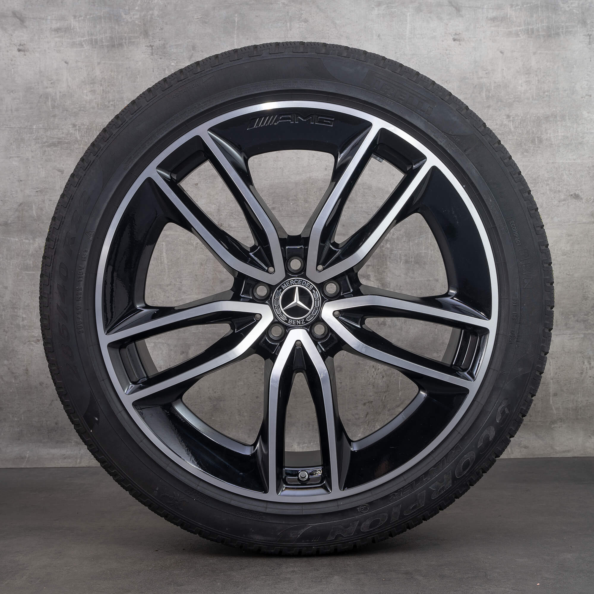 AMG 22 inch Mercedes Benz GLE SUV V167 winter OEM wheels tires