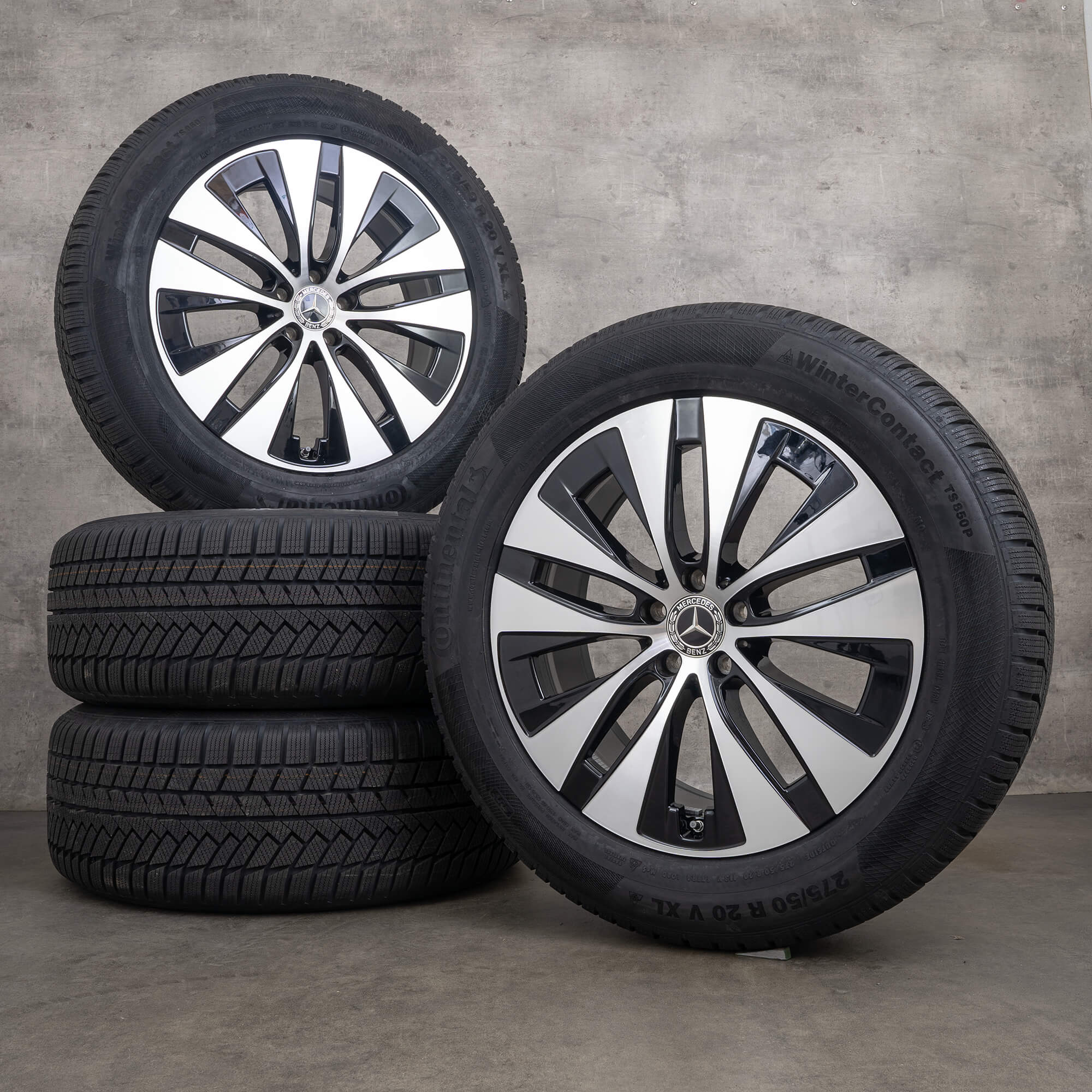 Mercedes Benz GLE V167 C167 Winterräder 20 Zoll Felgen Winterreifen schwarz