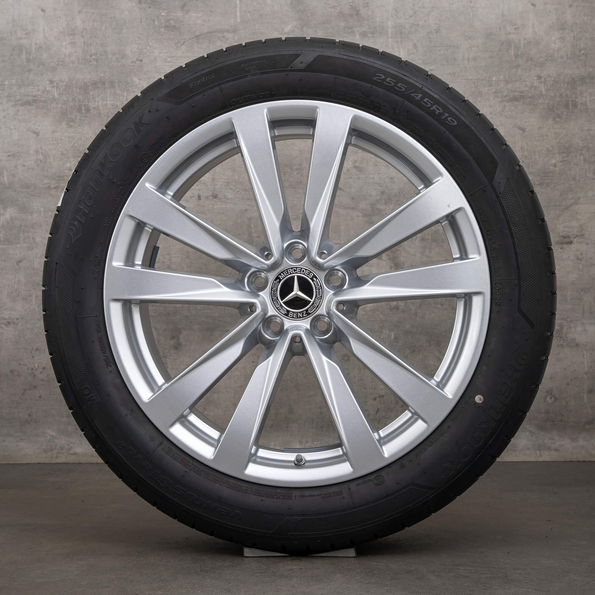 Alkuperäiset Mercedes Benz S-sarjan vanteet 19 tuuman W223 V223 X223 kesäpyörät A2234013100 hopea UUTUUS