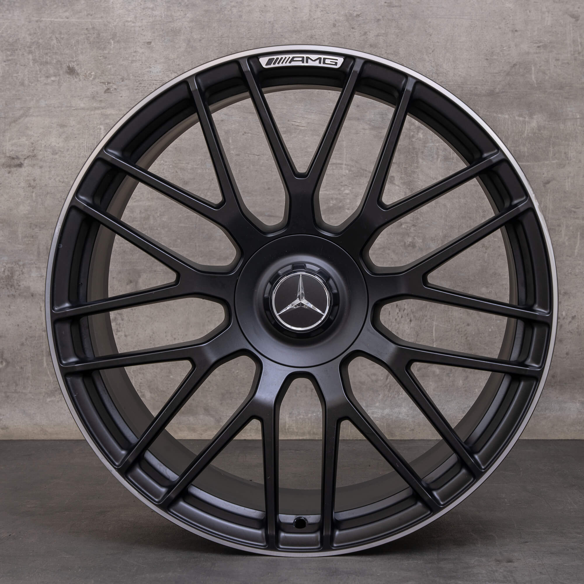 Orijinal Mercedes Benz AMG GT kış jant lastikleri 19 20 inç C190 R190 jantlar A1904010700 A1904010800 siyah mat parlak tornalanmış