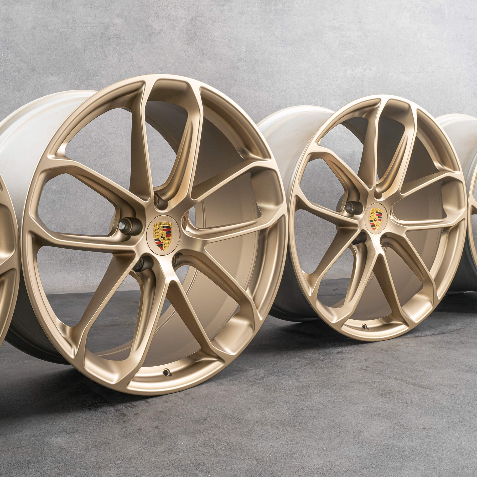 OEM Porsche Cayenne rims 22 inch E3 9Y3601025BA 10,5j Neodyme GT