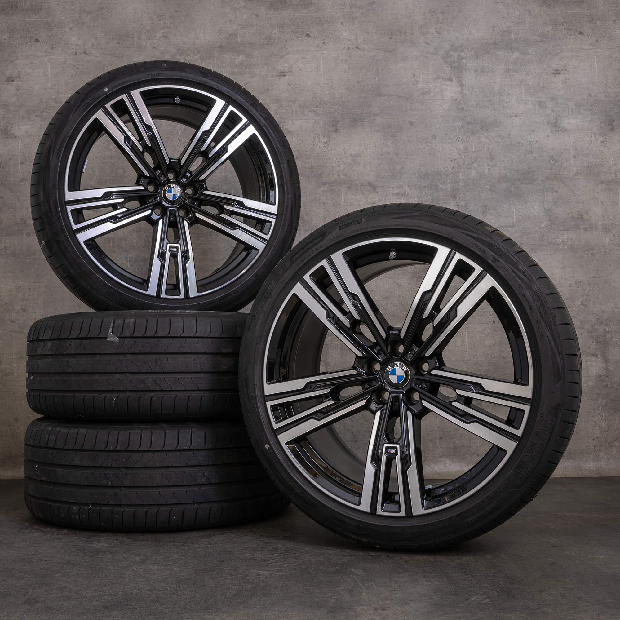 OEM BMW 7 Series i7 X3 21 inch G70 G45 summer wheels Styling 908 M Rims ...