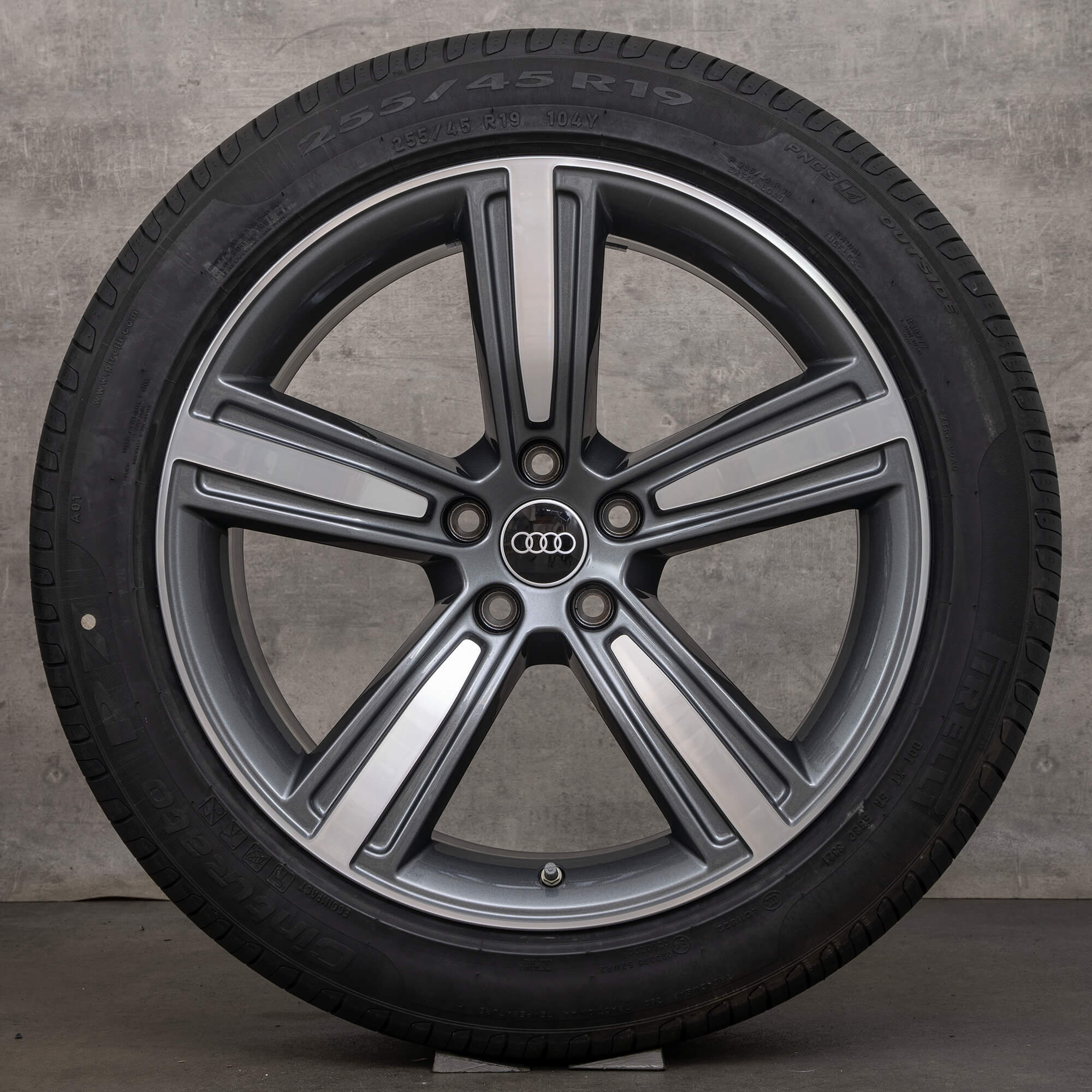 Audi A8 4N D5 summer tires 19 inch rims wheels 4N0601025N