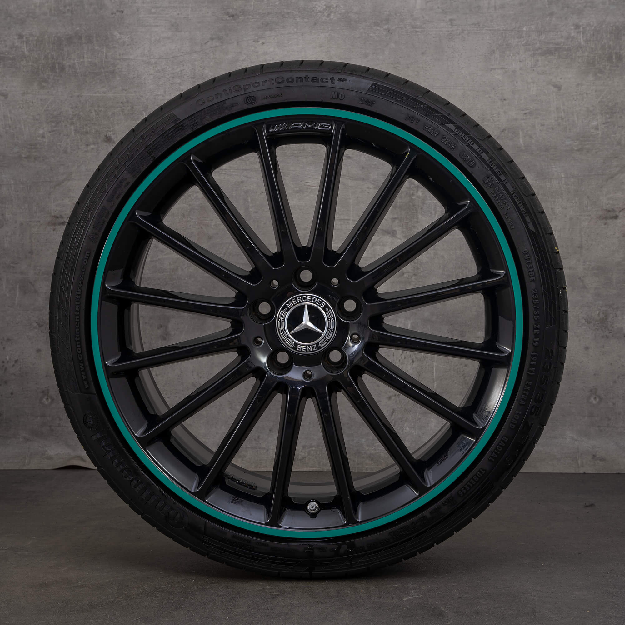 Jantes Mercedes AMG 19 pouces Classe A A45 W176 CLA 45 W117 250 jantes été sport