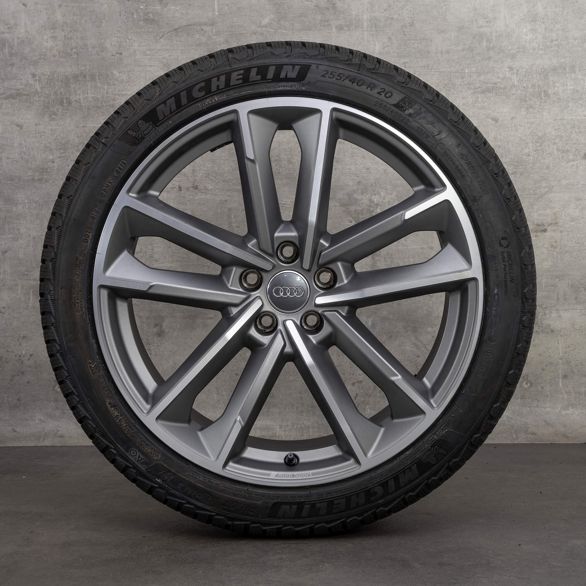 Audi 20インチホイール　4本セット 255/40 ZR20 A7 Audi 20 inch rims A7 S7 4K C8 winter tires wheels 4K8601025L alloy