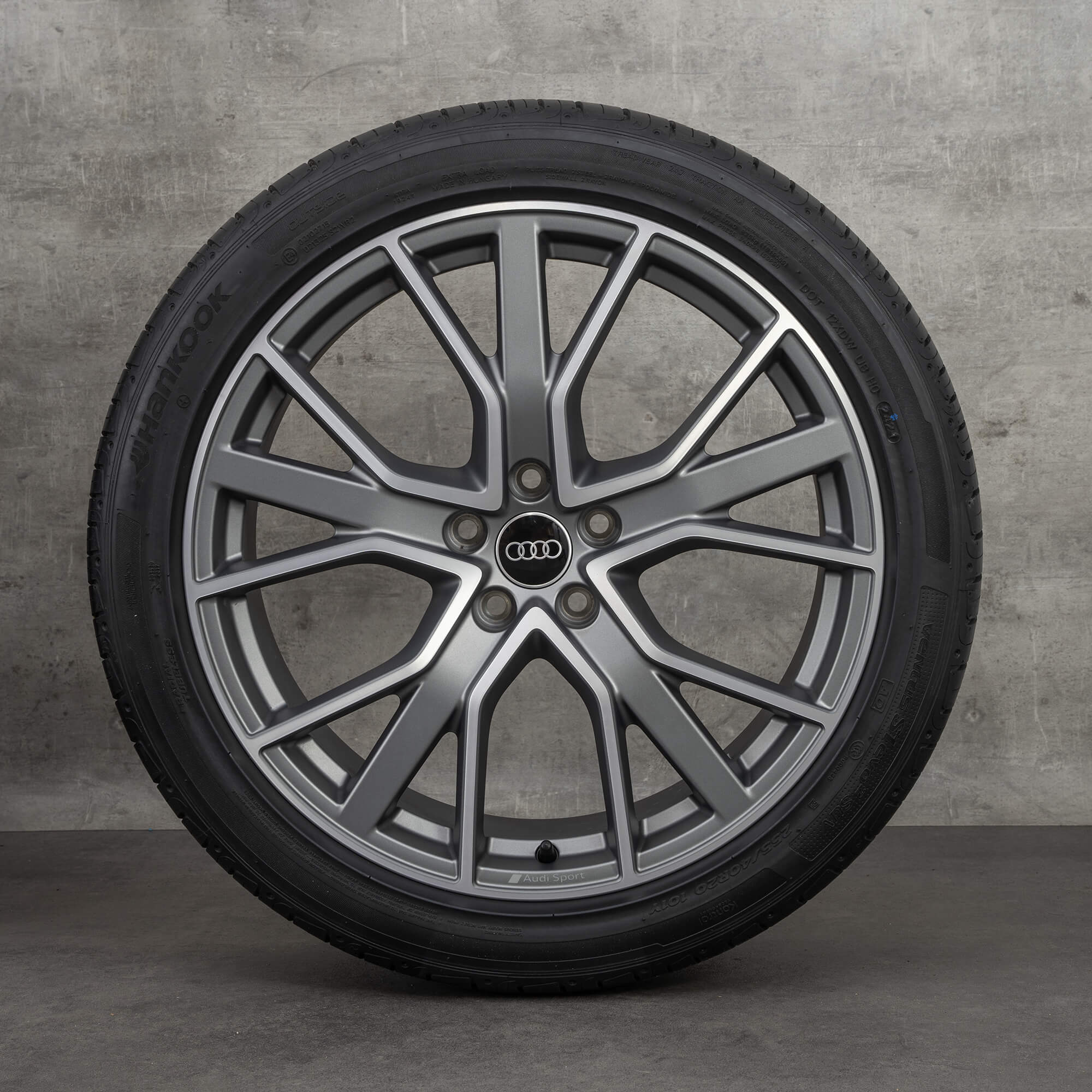 Jantes d'origine Audi Q3 RSQ3 20 pouces F3 roues été 83A601025BD anthracite, brillant NEUF