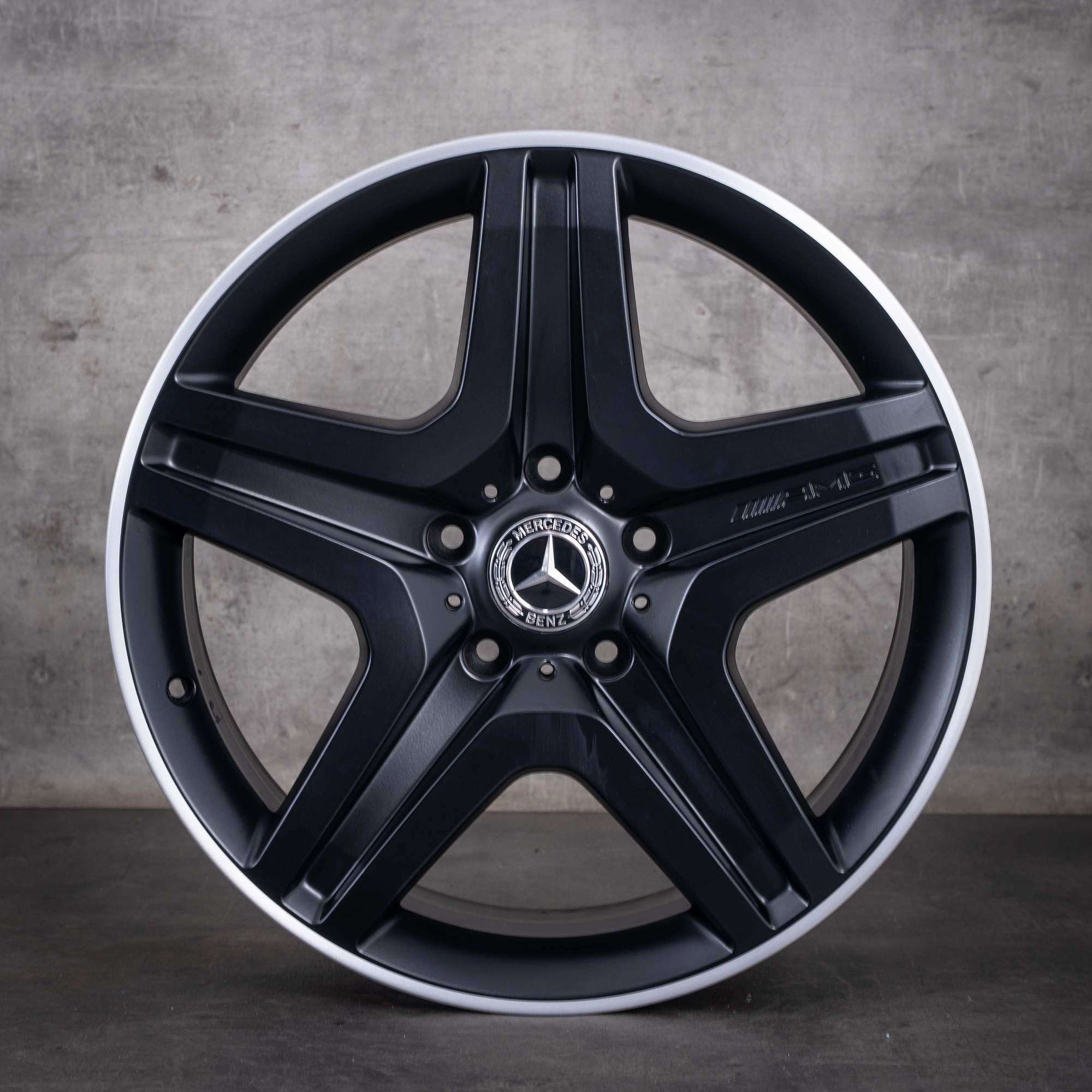 OEM Mercedes-Benz G-Class AMG 20inch rims W463 W465 G63 G65 A4634012702 Matte Black diamond cut