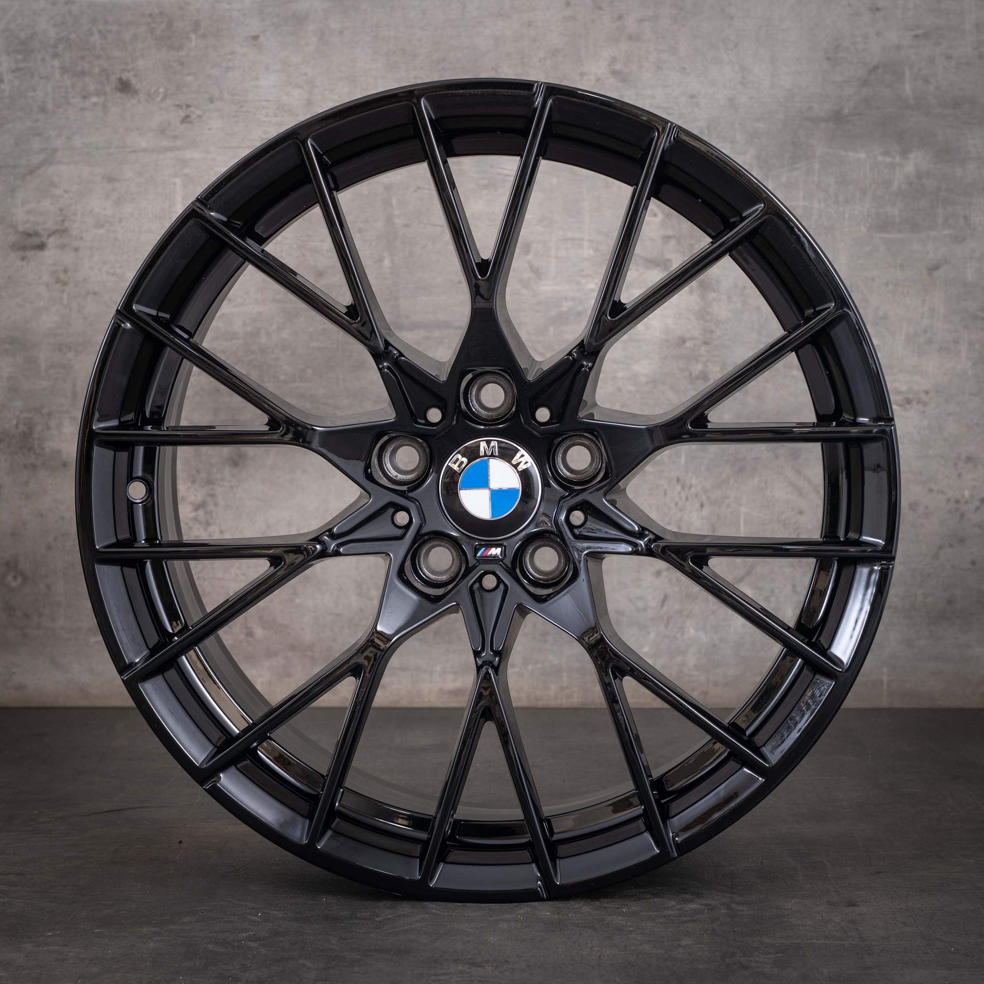 Originale BMW M2-felger 19 tommer F87-design 788 M 8093988 8093987 jet black