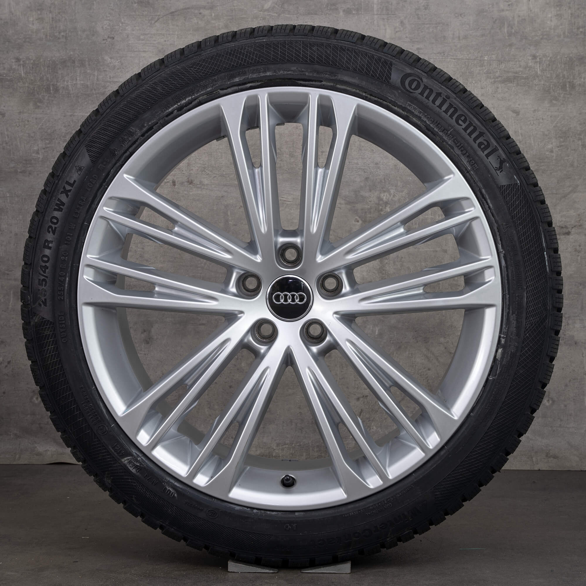 Genuine Audi A7 S7 ruote 20 pollici 4K C8 estive 4K8601025F argento NUOVO