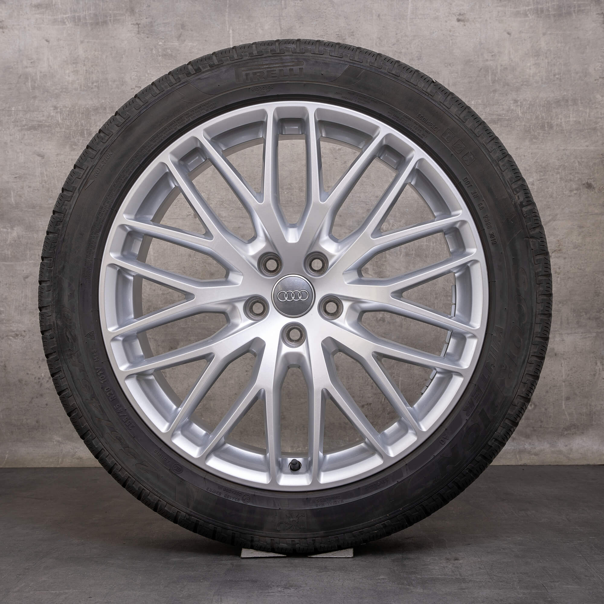 OEM Audi Q5 SQ5 rims 20 inch FY summer wheels 80A601025AB silver