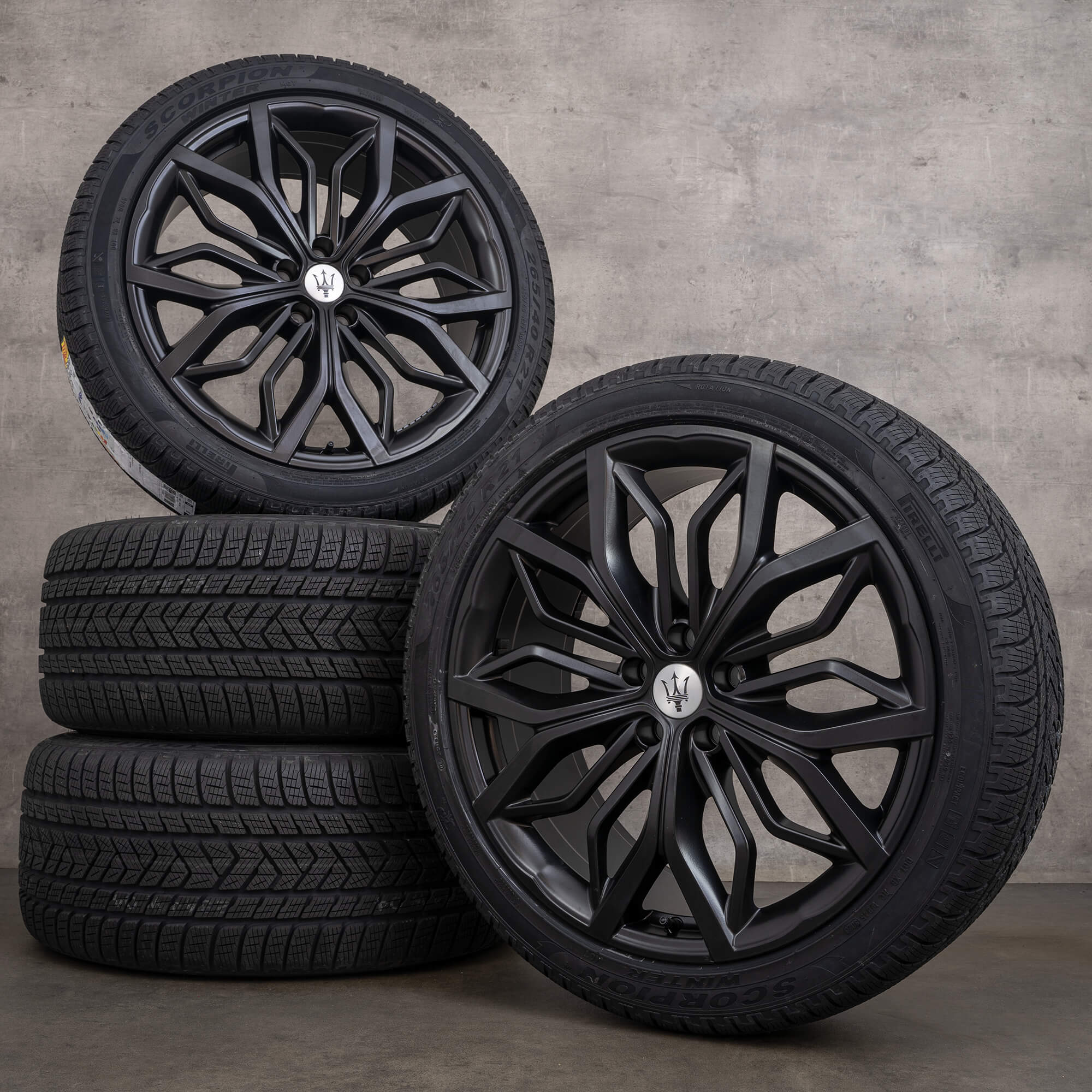 Roues hiver Maserati Levante Eracle jantes 21 pouces pneus NEUF