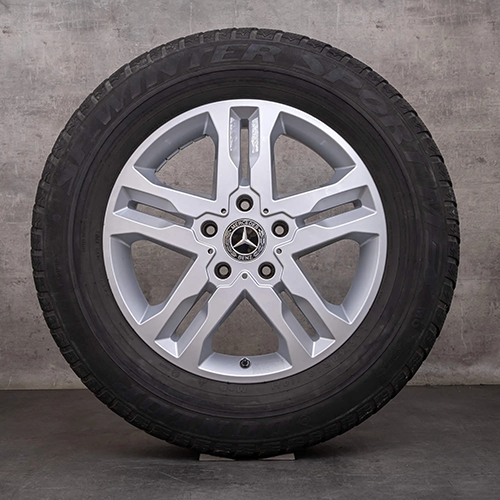 Mercedes G Klasse 18 Zoll silber