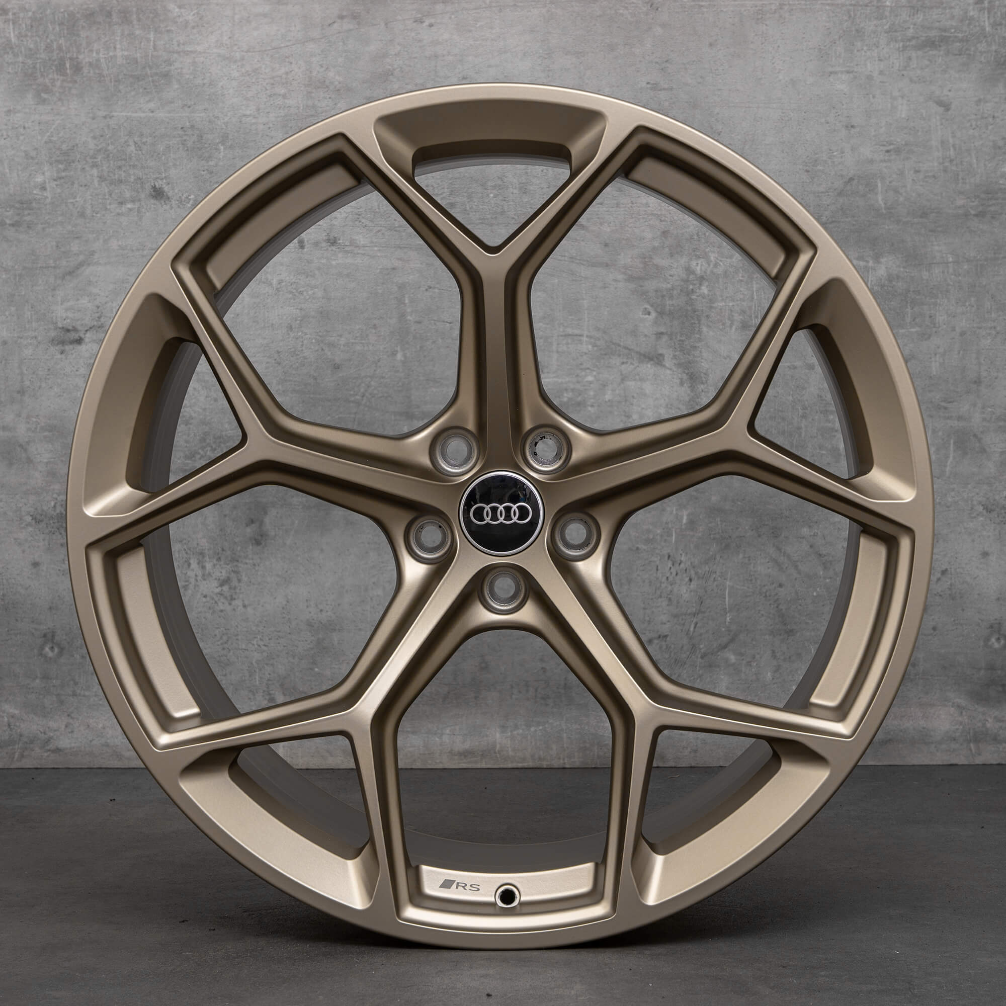 Audi RS6 RS7 velgen 22 inch 4K C8 4K0601025CQ Performance neodymium goud NIEUW